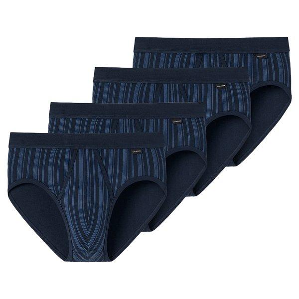 Schiesser 4er Pack Original Classics Feinripp - Sportslip mit Eingriff