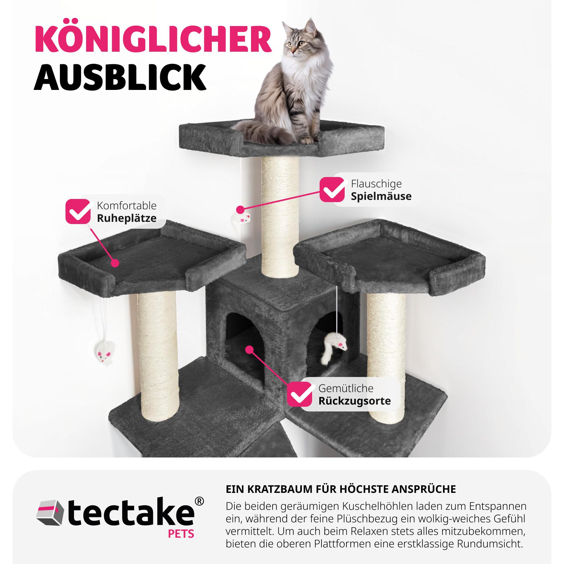 Tectake Kratzbaum Knuti 186cm