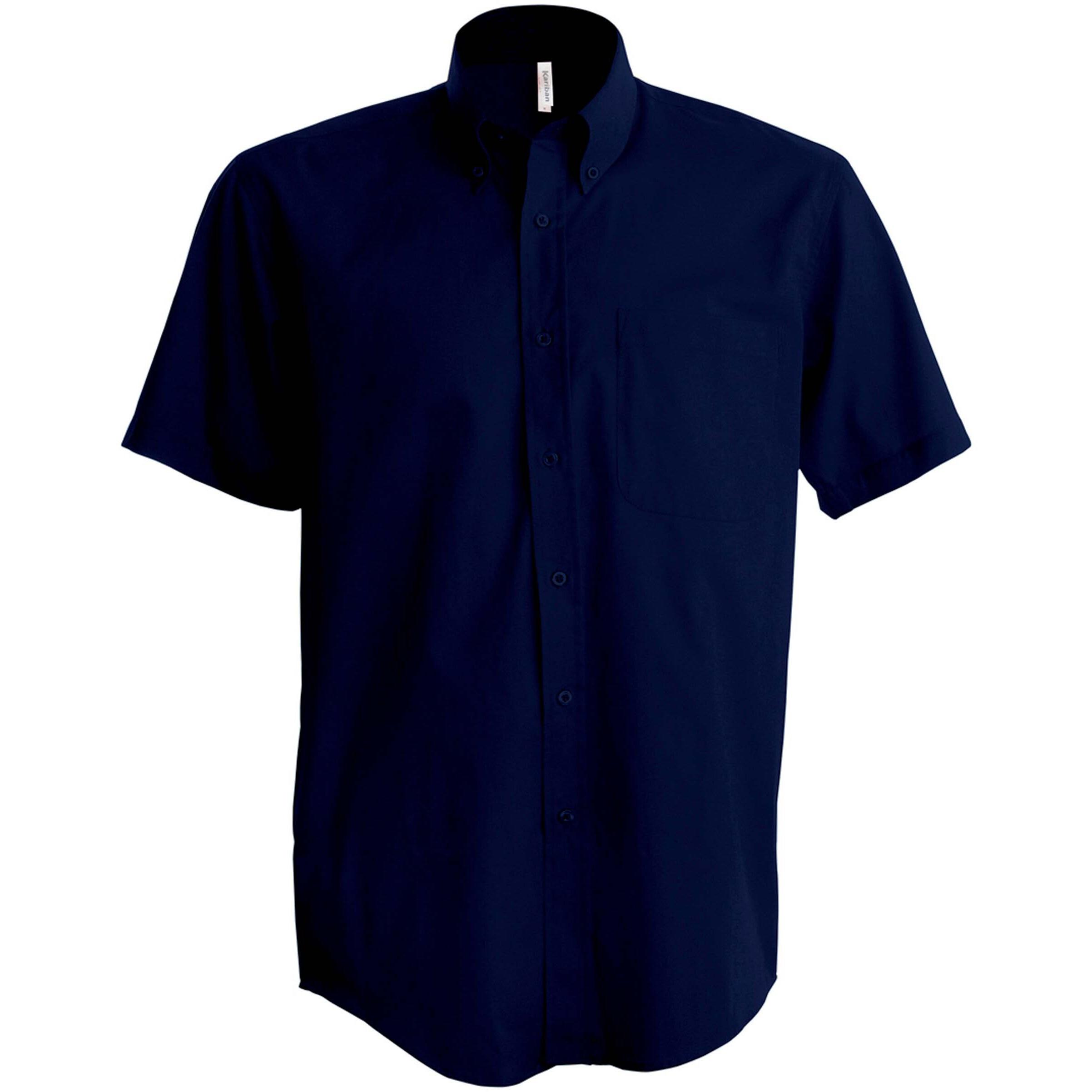 Kariban kindershirt mit kurzen ärmeln popeline