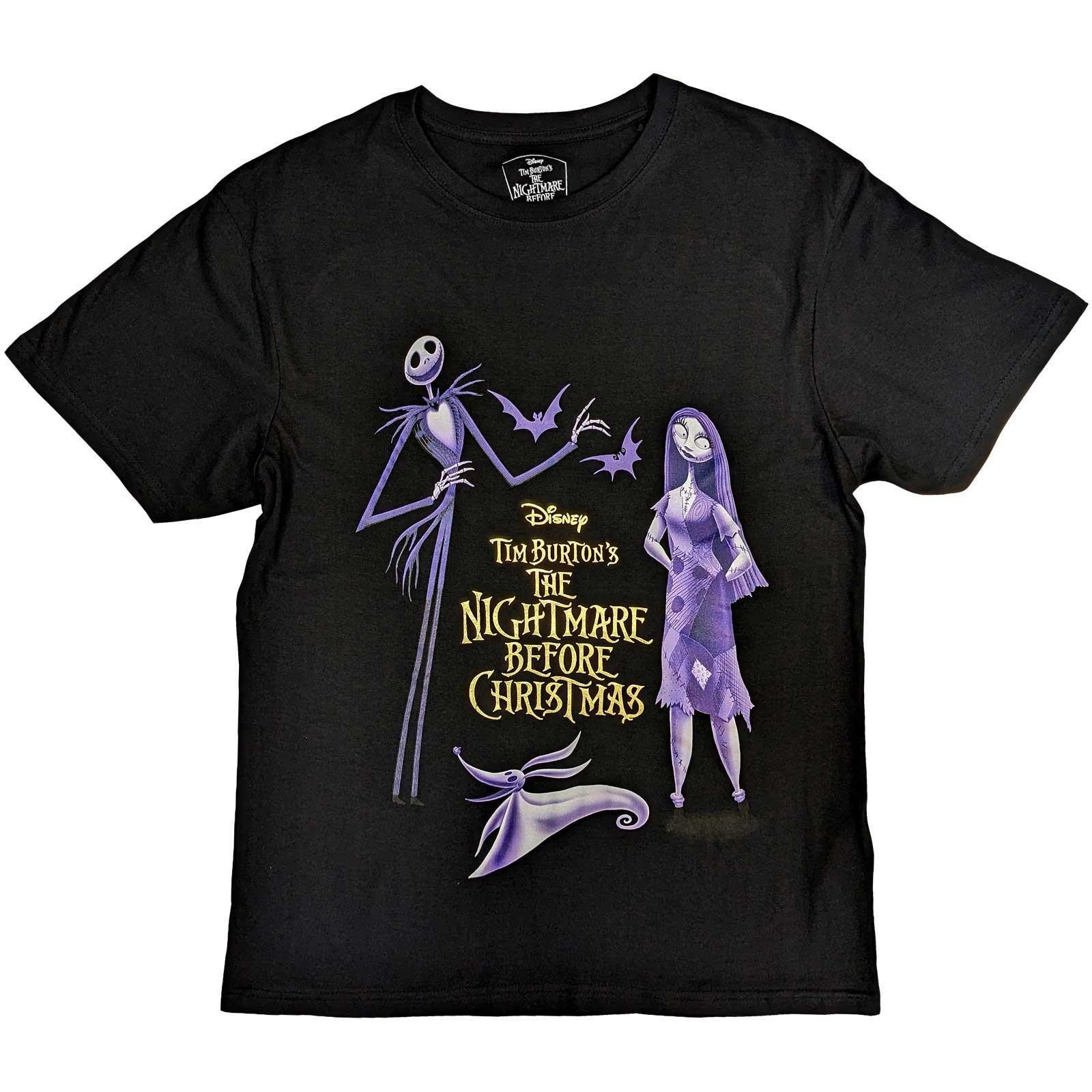 Nightmare Before Christmas Verziertes T-Shirt