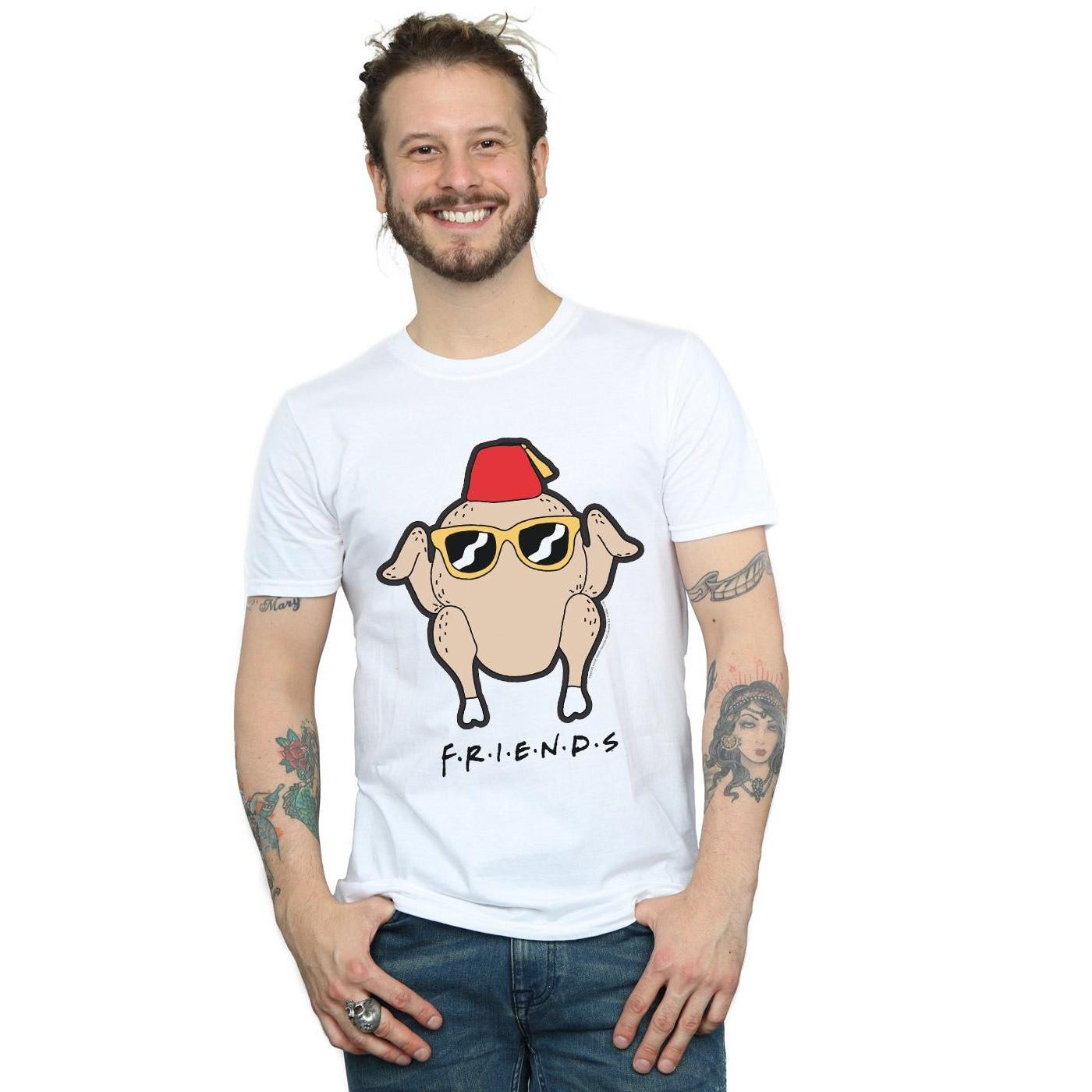 Friends Truthahn mit Fes und Sonnenbrille T-Shirt