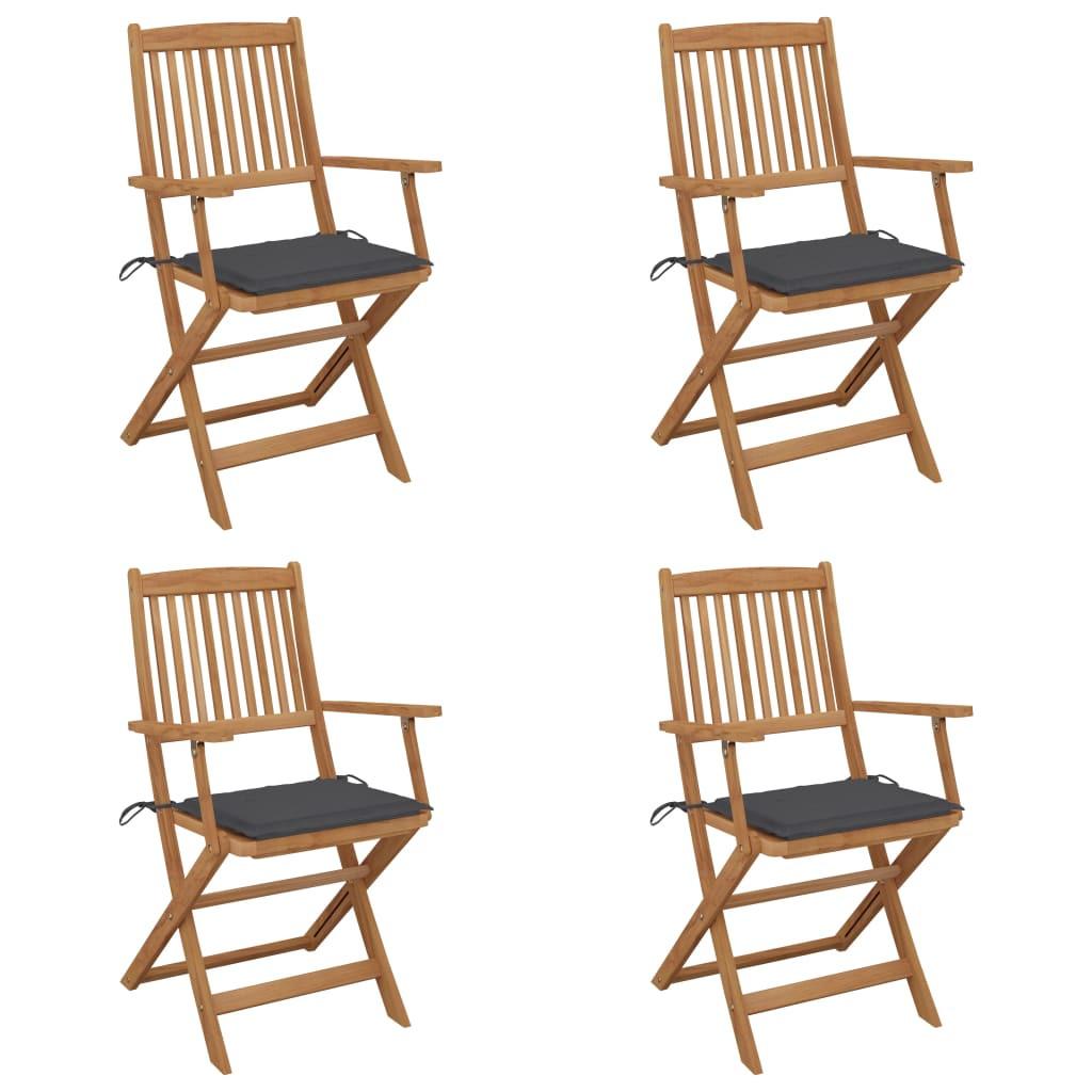 VidaXL Gartenstuhl akazienholz