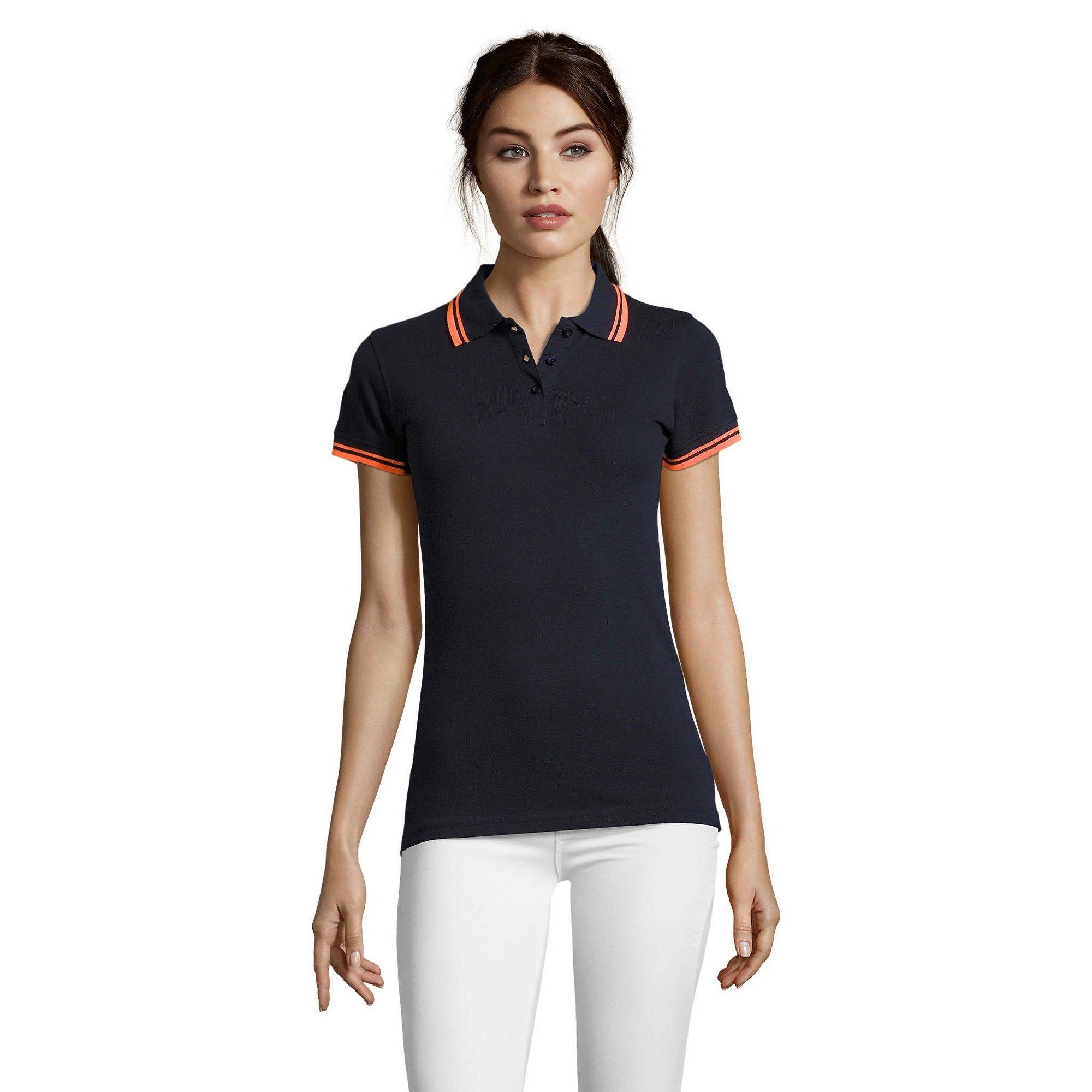 SOLS Pasadena Pique Kurzarm PoloShirt