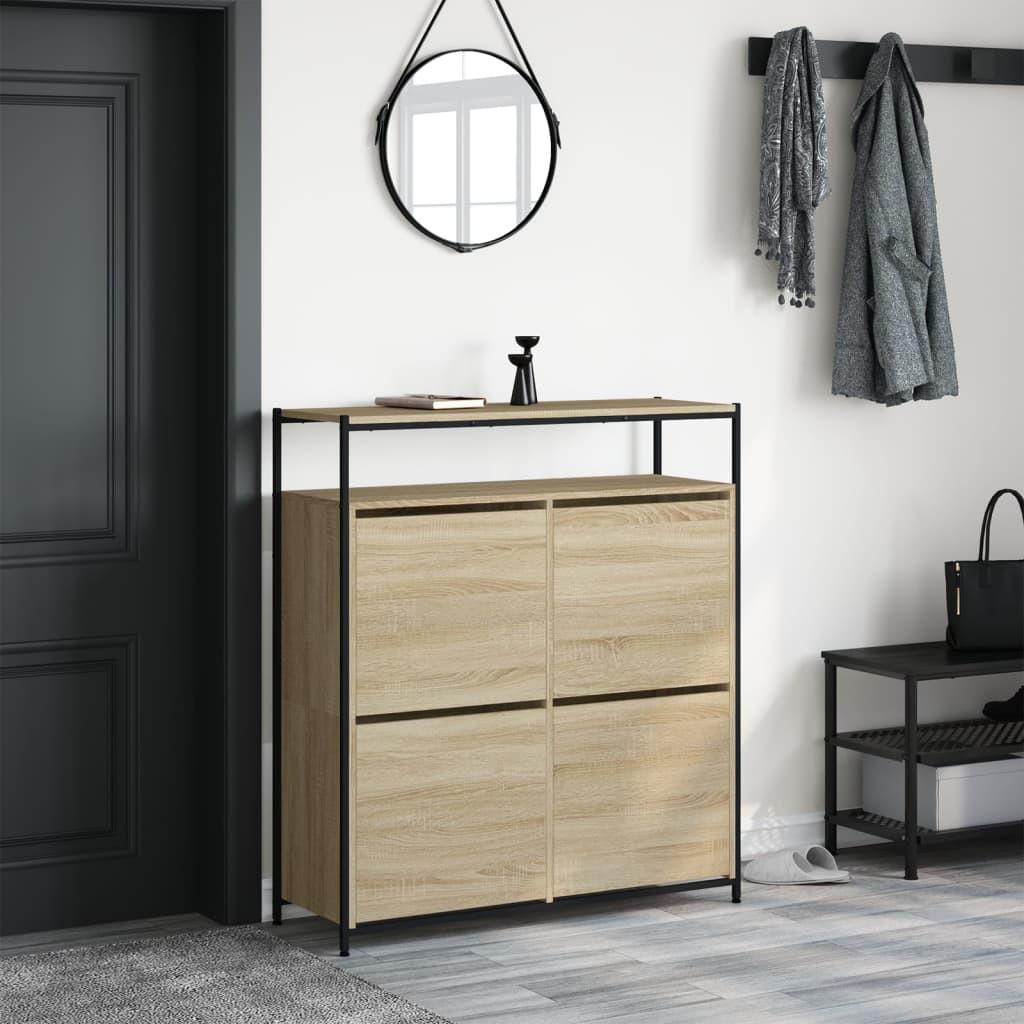 VidaXL Schuhschrank holzwerkstoff