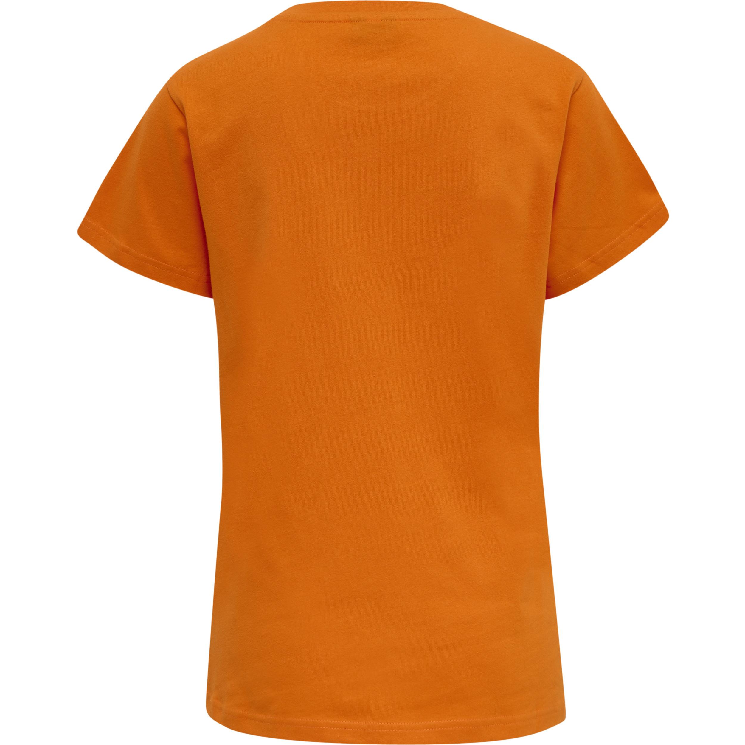 Hummel t-shirt damen red heavy