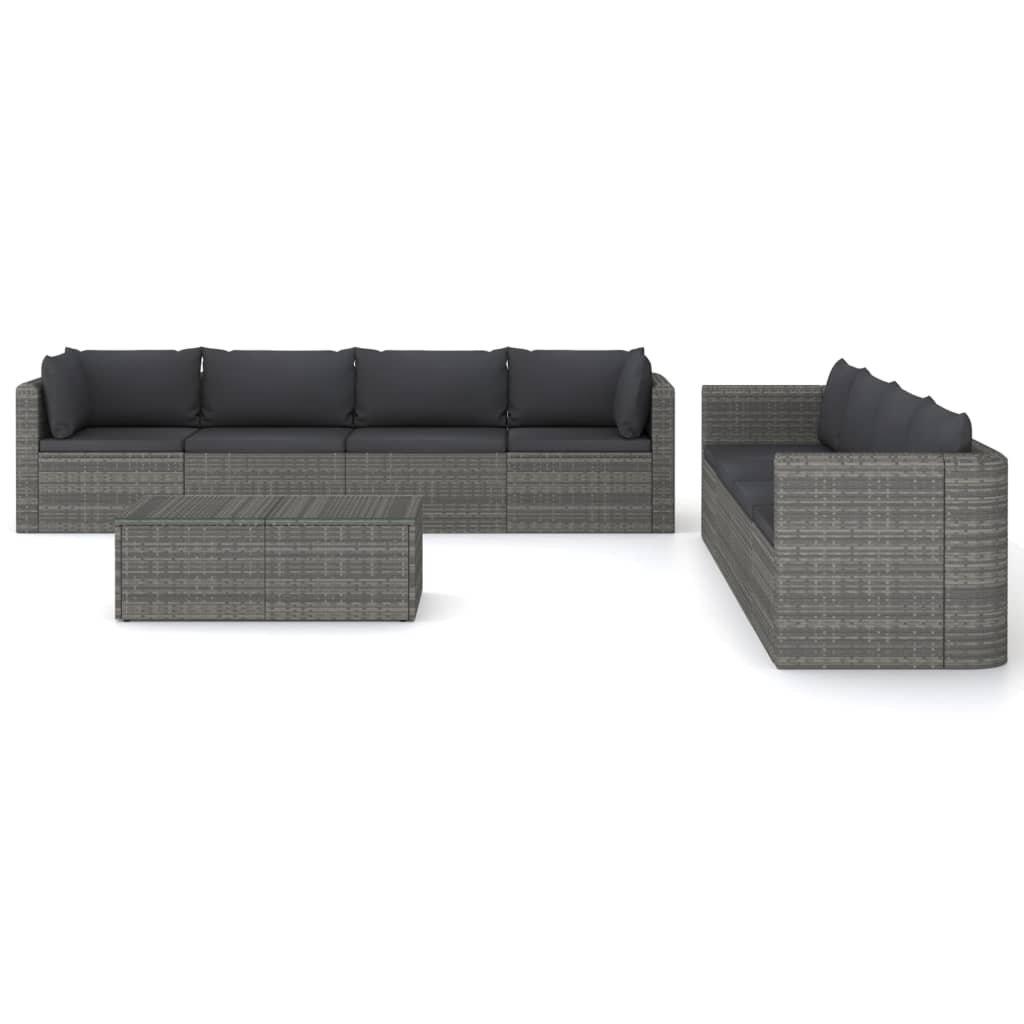 VidaXL Garten-sofa-set rattan