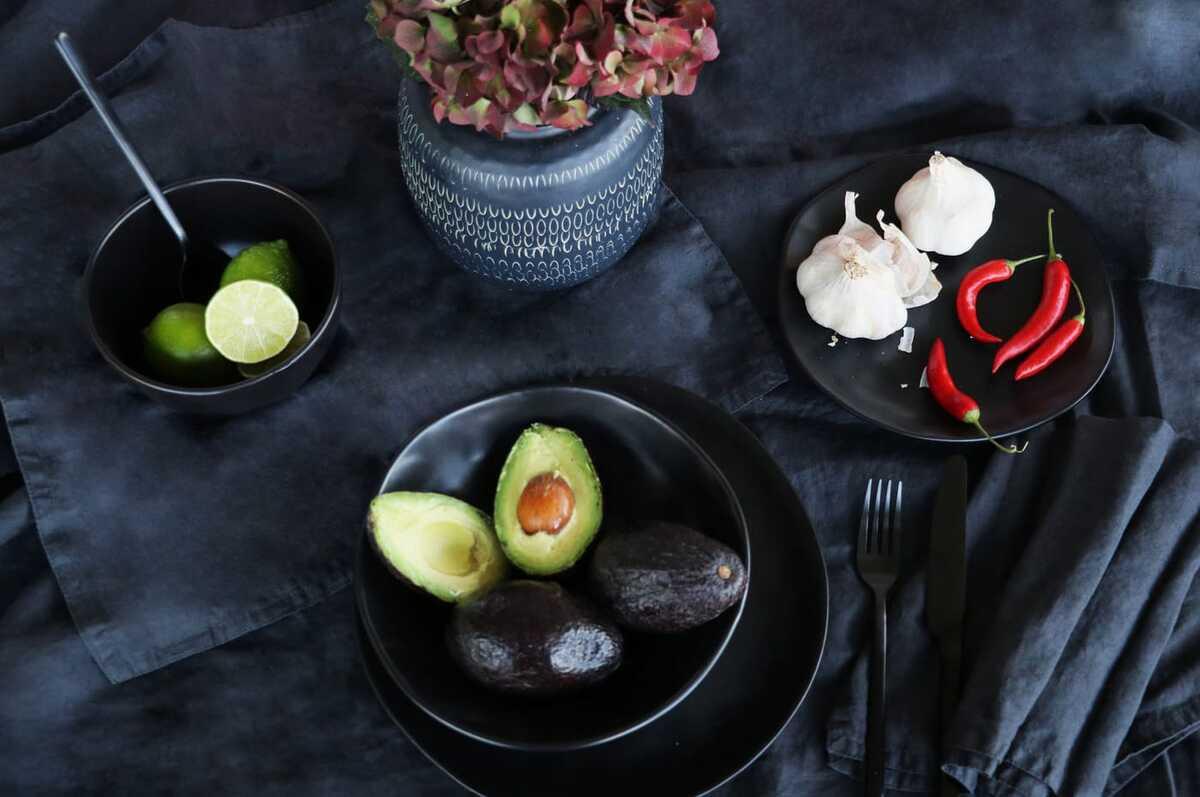 KARE Design Schale Organic Black rund 15