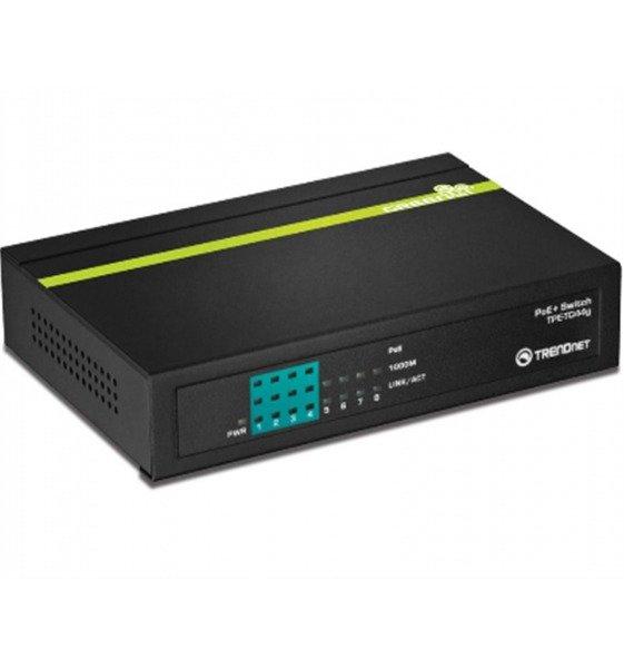 TRENDNET TPE-TG44g 8-Port PoE Switch GREENnet Gigabit 4 PoE