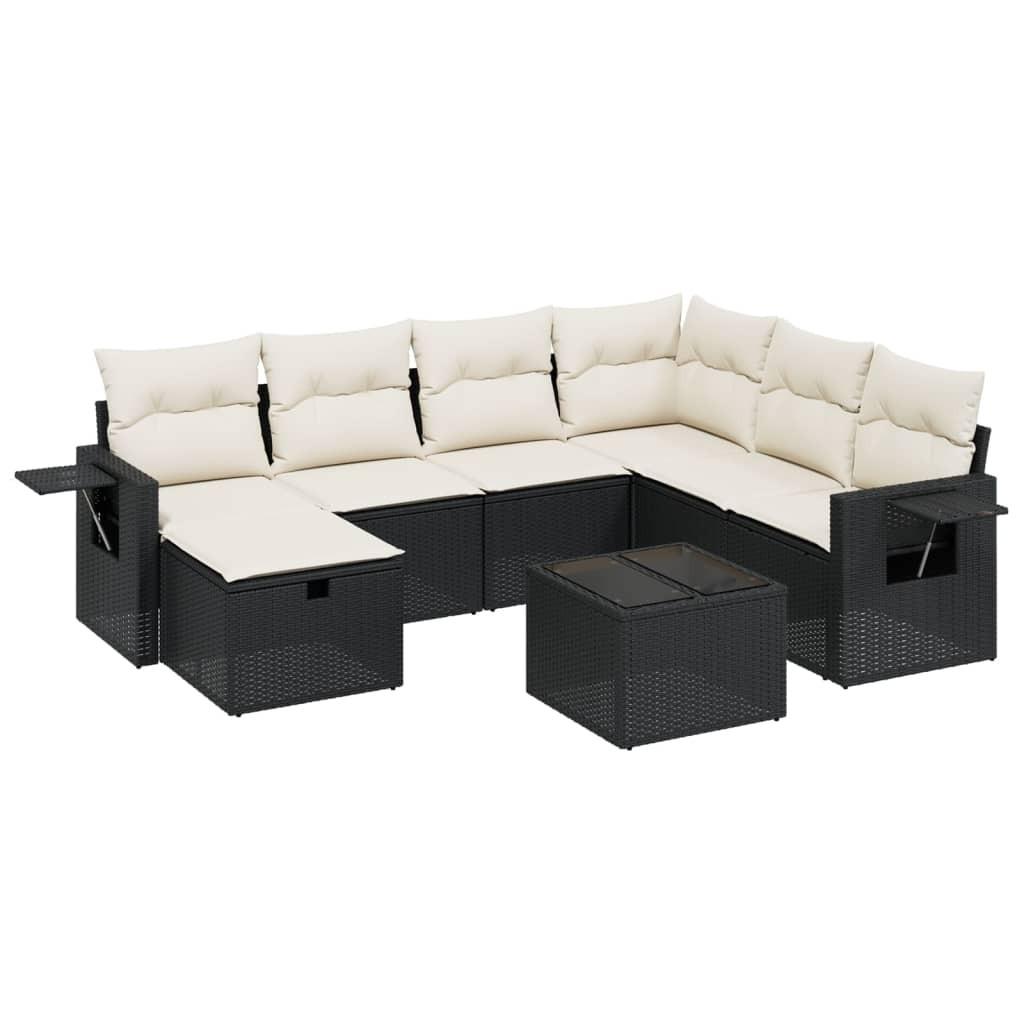 VidaXL Garten sofagarnitur poly-rattan
