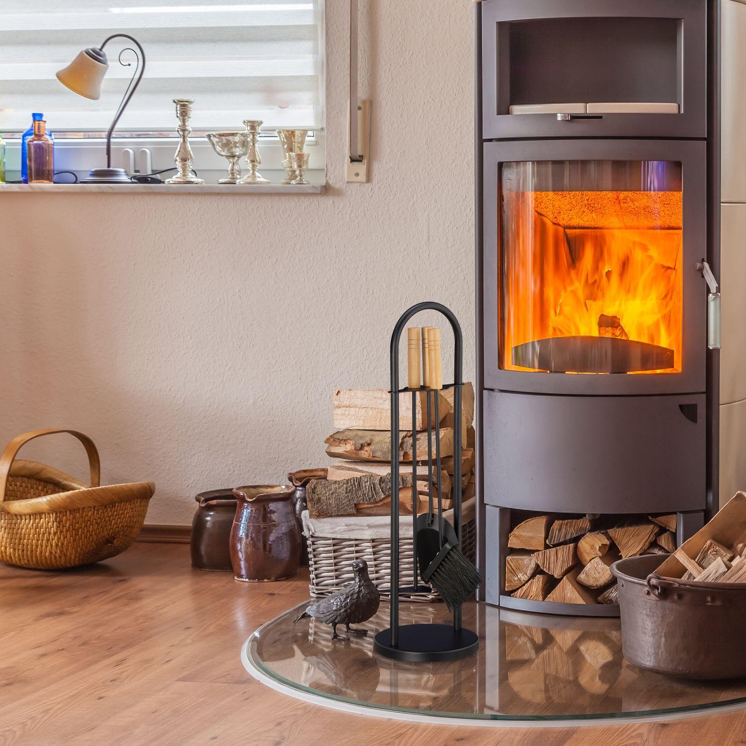 B2X Moderner Kamin in 4 Teilen