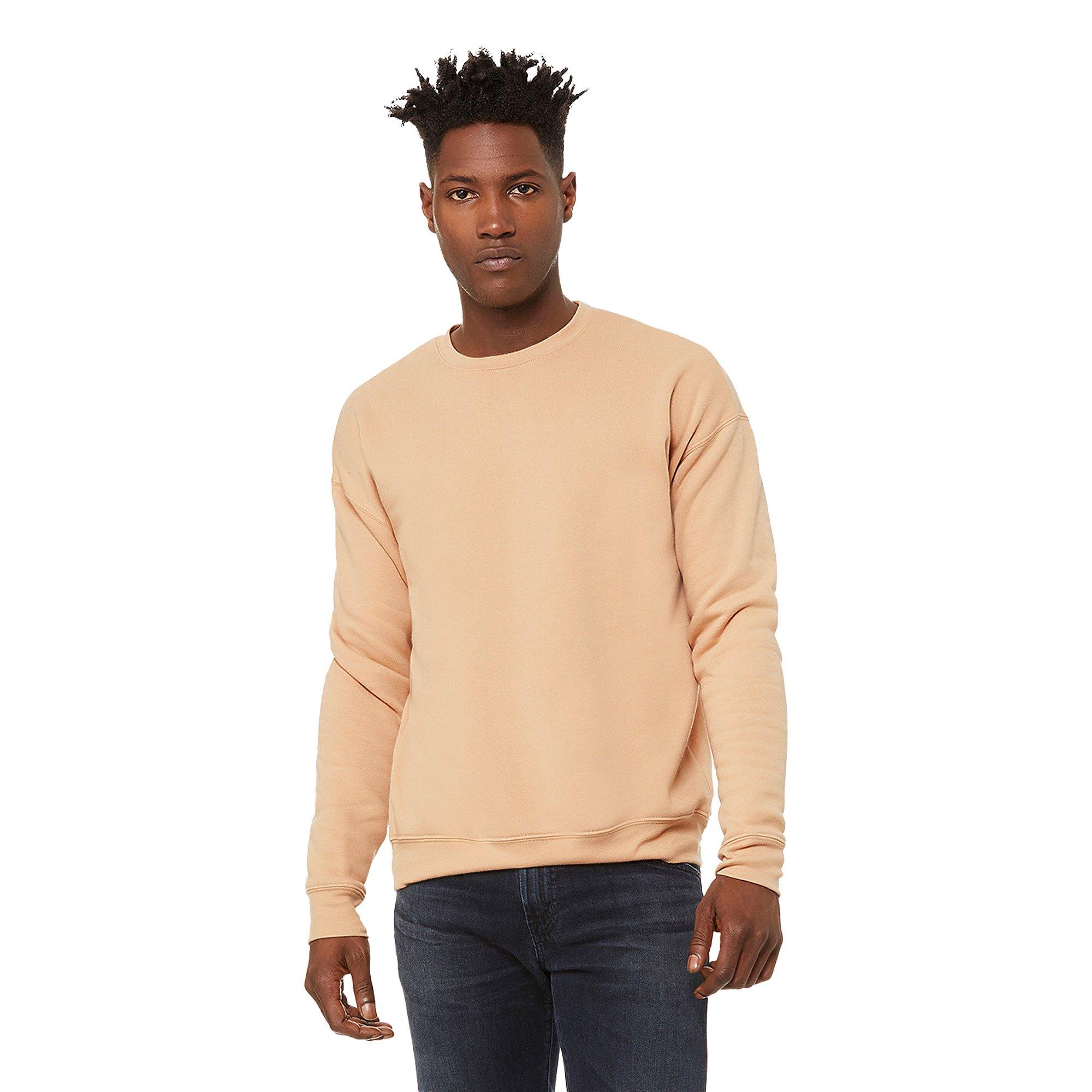 Bella + Canvas Classic Sweatshirt, Überschnittene Schulter