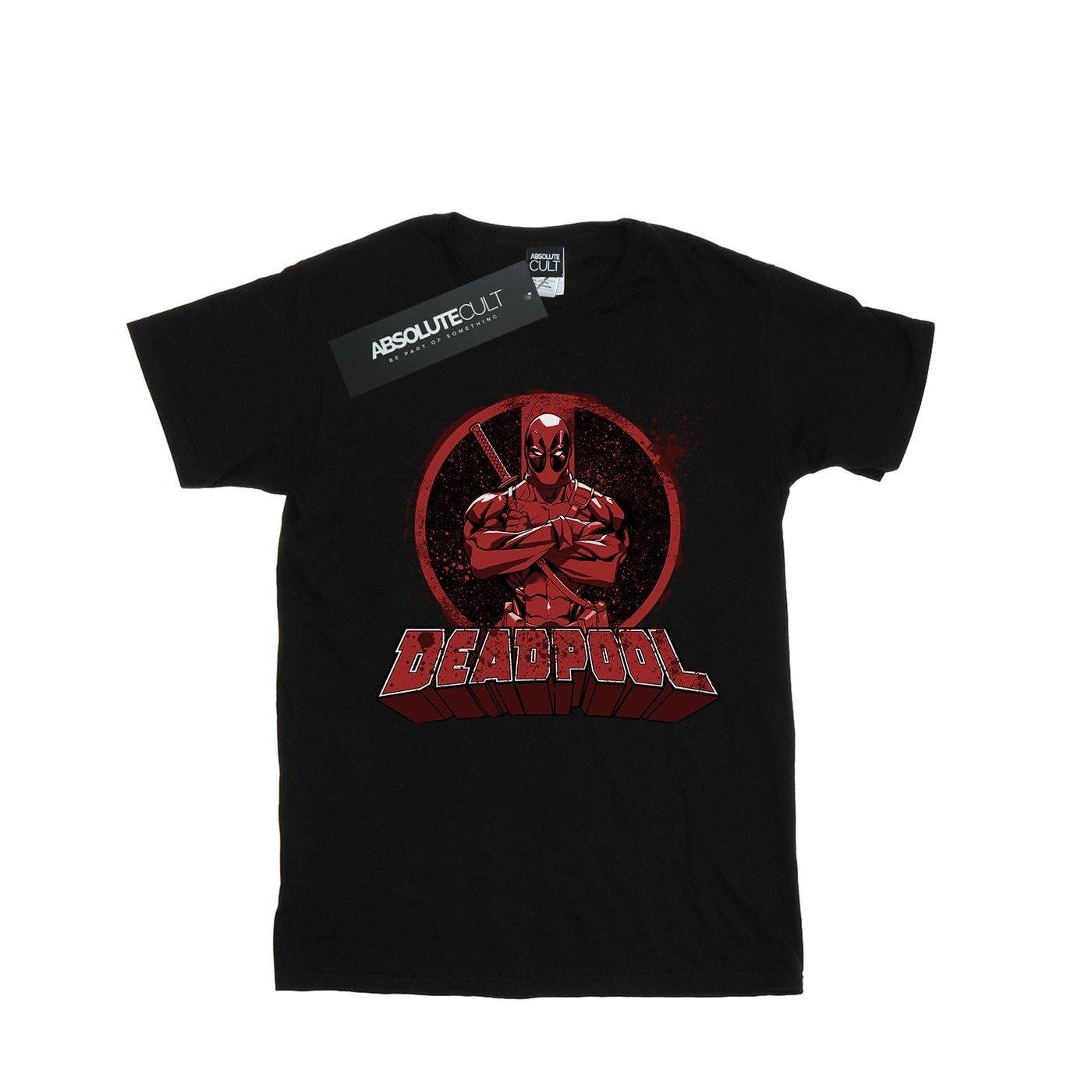 Deadpool Arms Crossed T-Shirt
