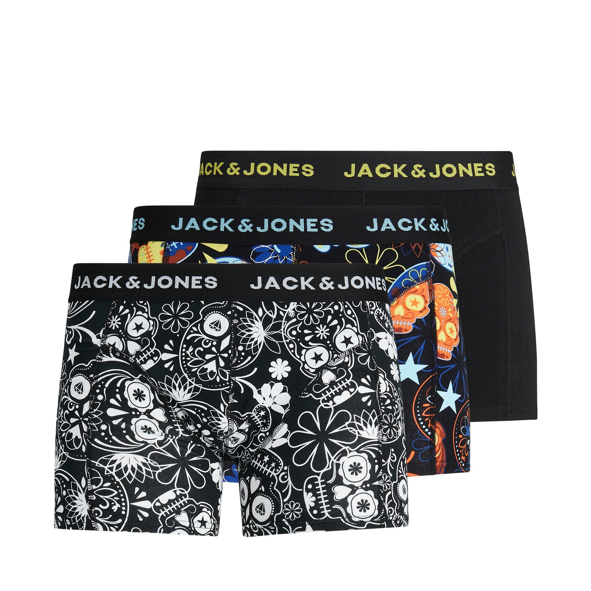JACK & JONES JACSUGAR SKULL TRUNKS 3-PACK Triopack, Pantys