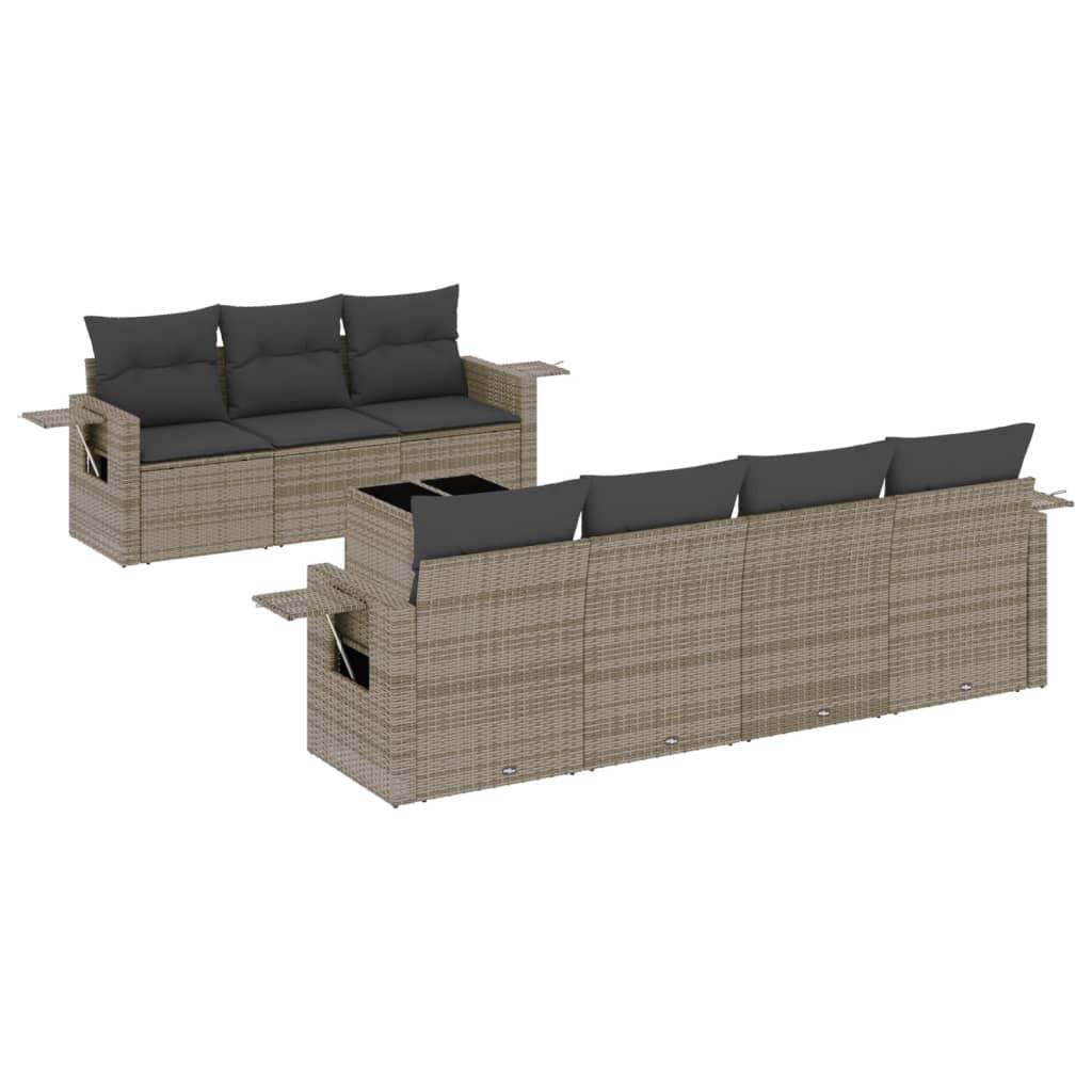 VidaXL Garten sofagarnitur poly-rattan