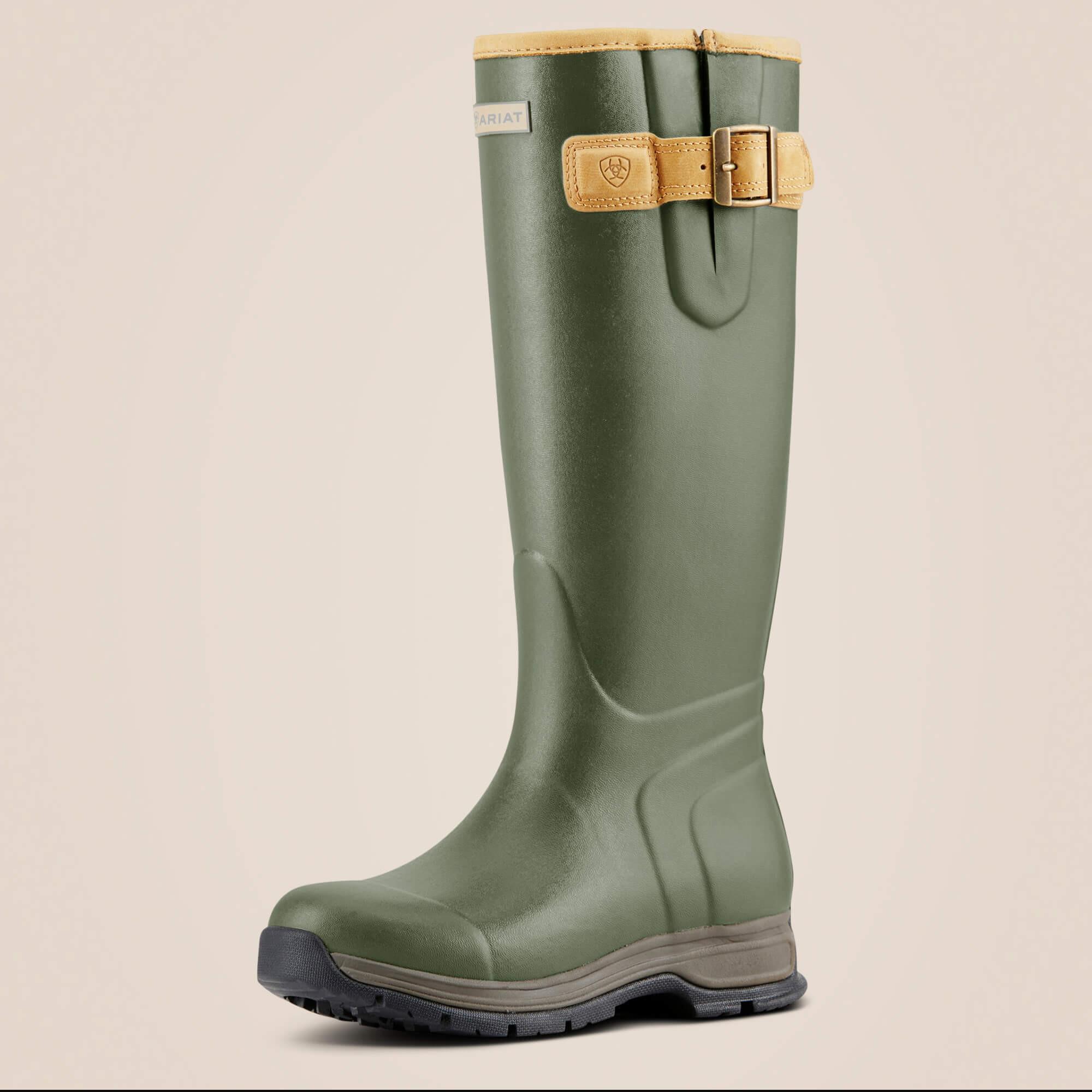 Ariat isolierende gummiregenstiefel burford