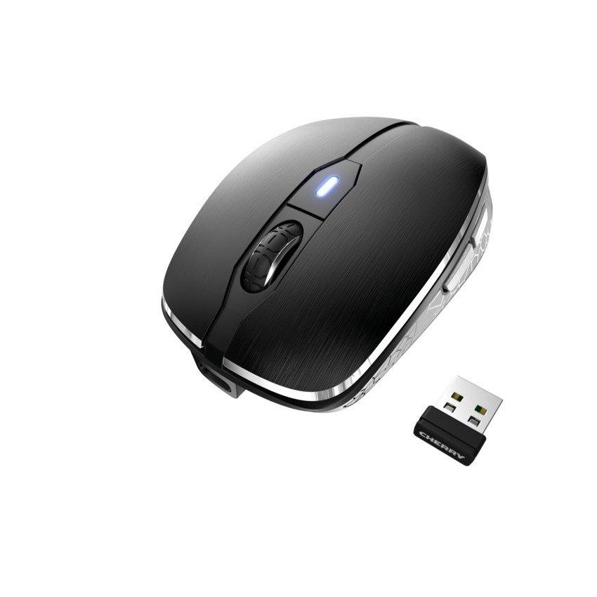Cherry MW 8C ADVANCED Maus Beidhändig RF Wireless + Bluetooth Optisch 3200 DPI