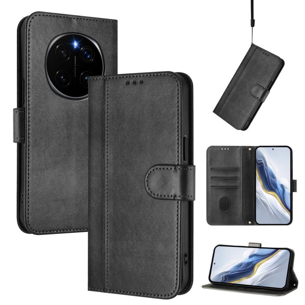 Cover-Discount HONOR Magic7 Pro – Wildleder Look Etui im Vintage Design