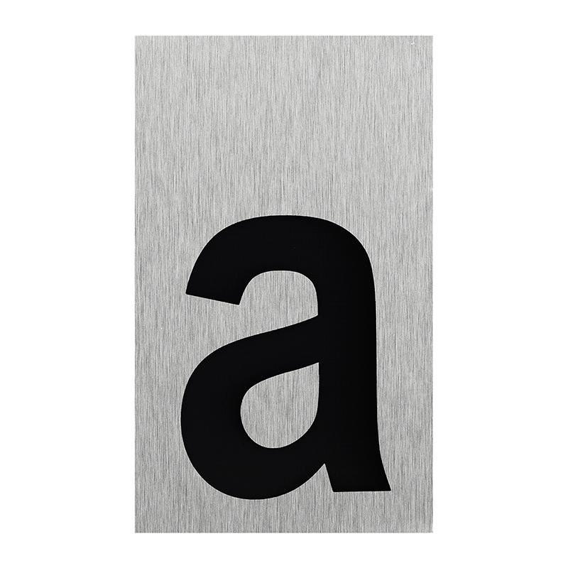 Pricenet Aluminium-Türschild „a“ 100x60mm