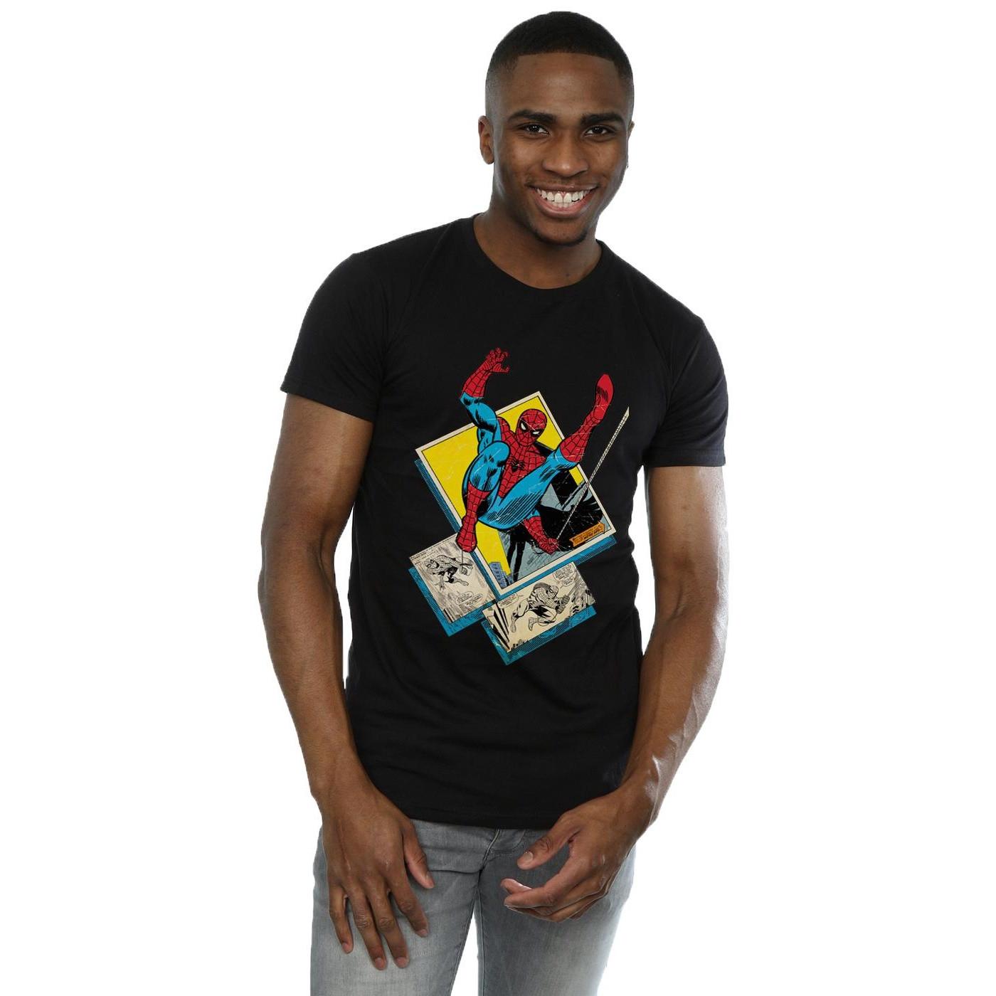 MARVEL Spider-Man Comic Panels T-Shirt