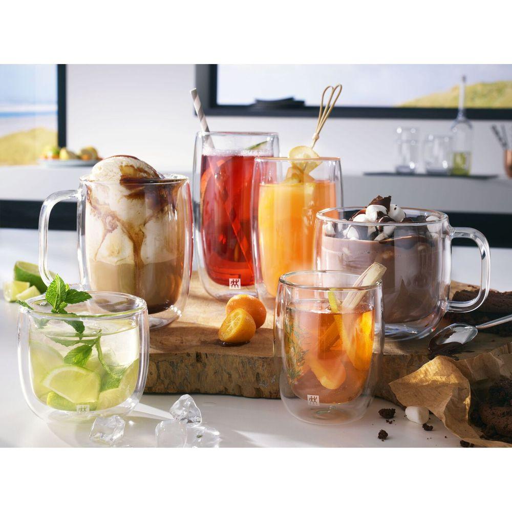 ZWILLING Sorrento - Doppelwandiges Latte-Macchiato-Glas, 350 ml (2-er Set)