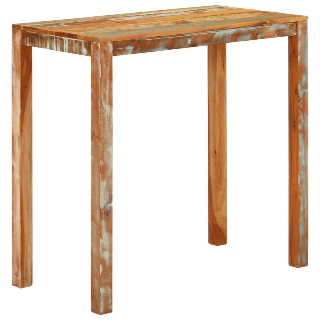 VidaXL Bartisch altholz