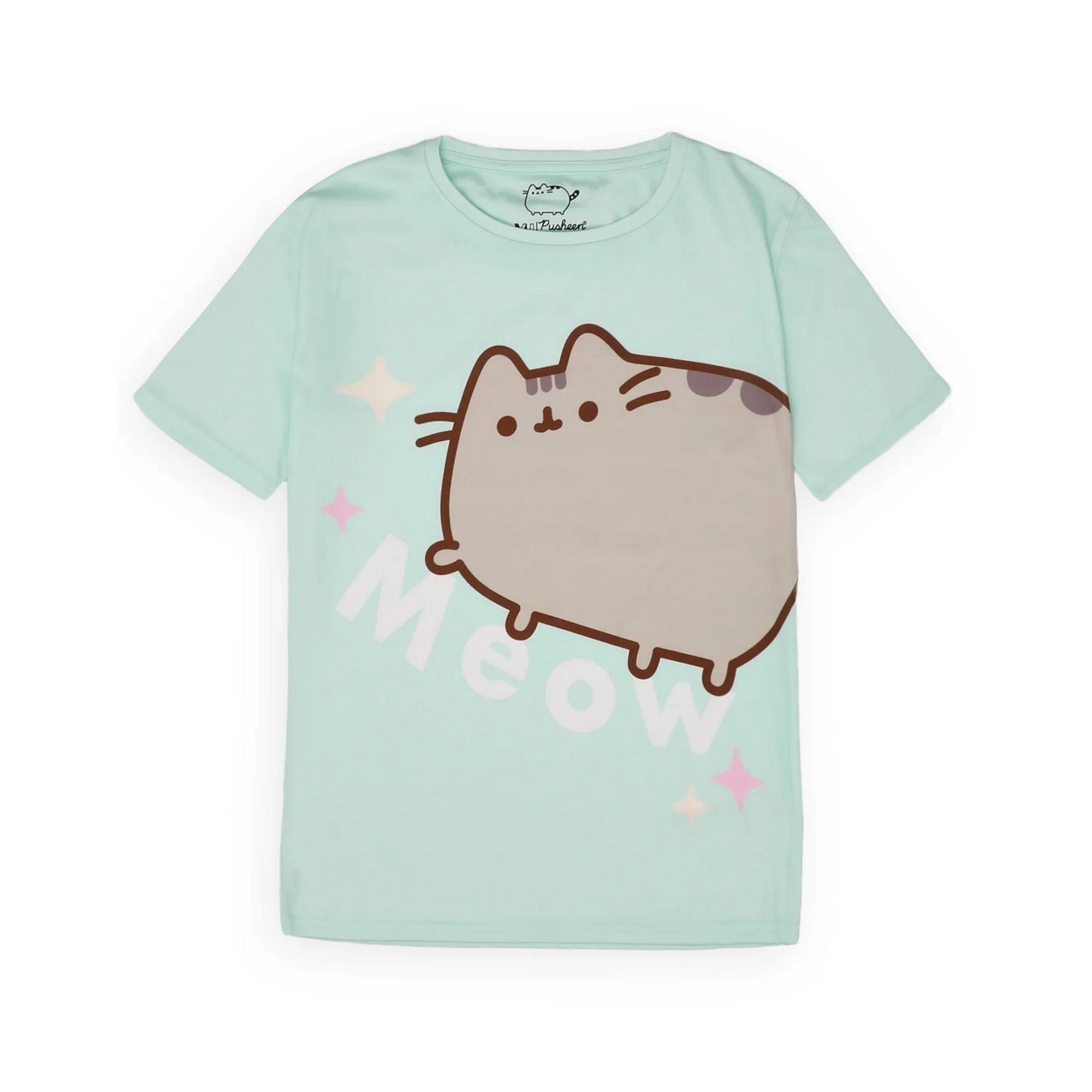 PUSHEEN Meow Schlafanzug  kurzärmlig