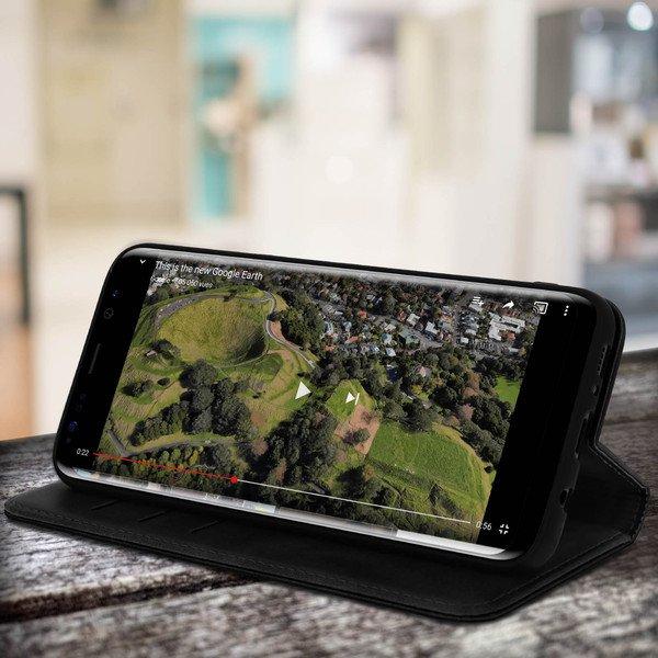 Avizar Wallet Cover Samsung Galaxy S8 Schwarz