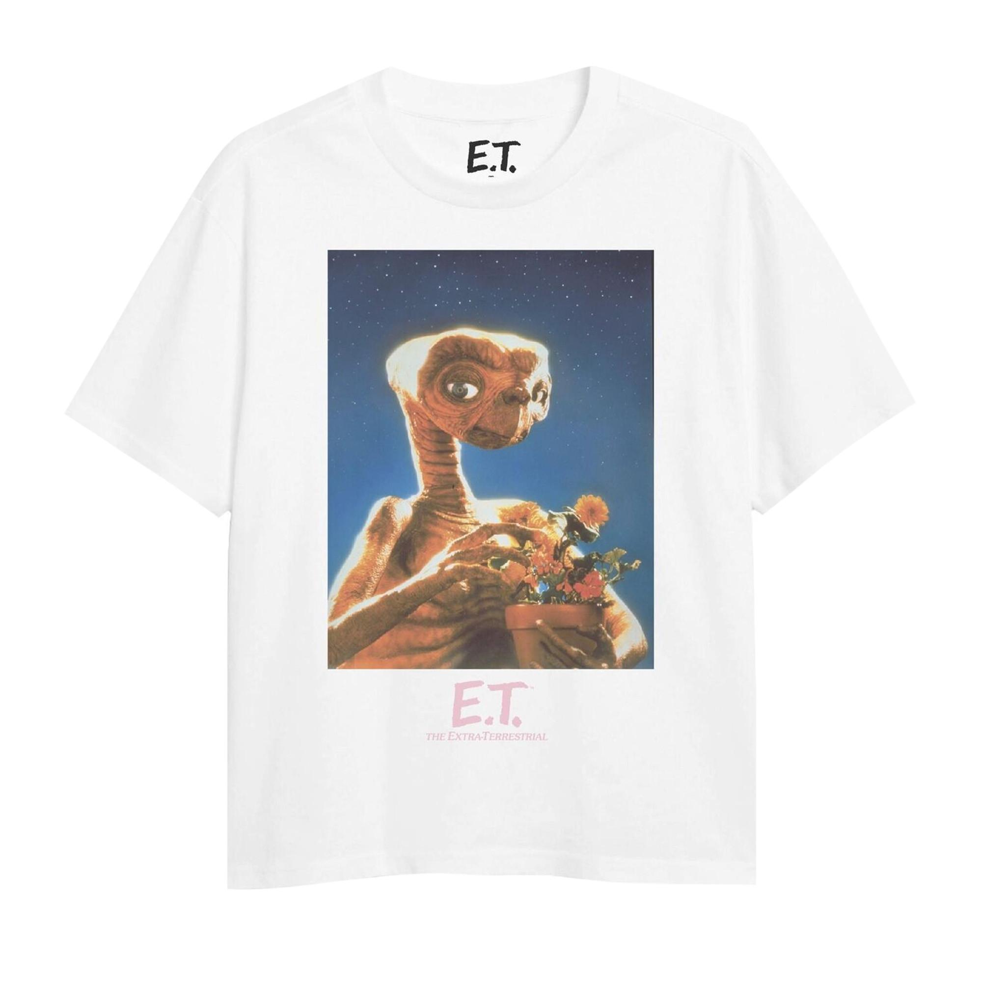 E.T. the Extra-Terrestrial With Flowers TShirt