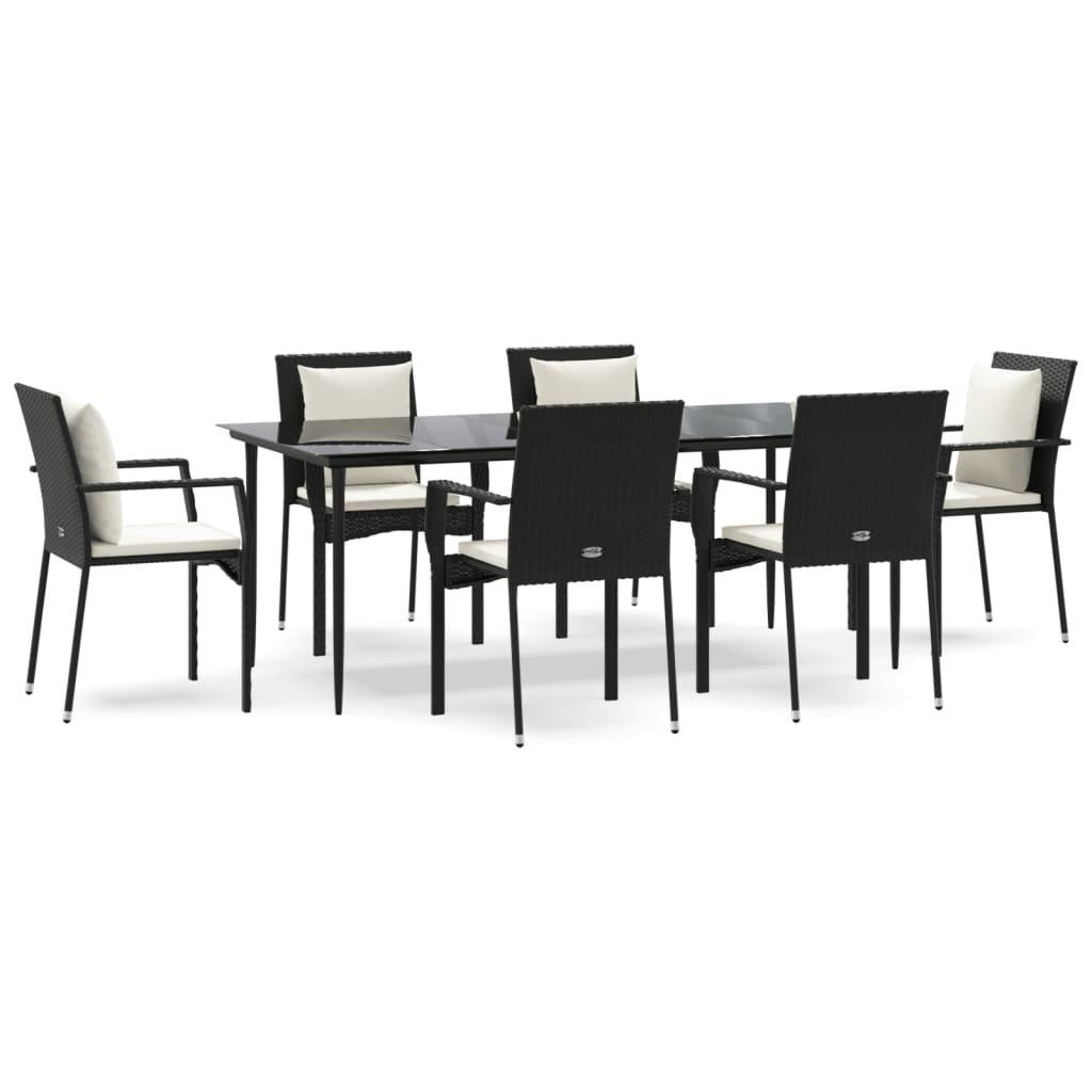 VidaXL Garten essgruppe poly-rattan