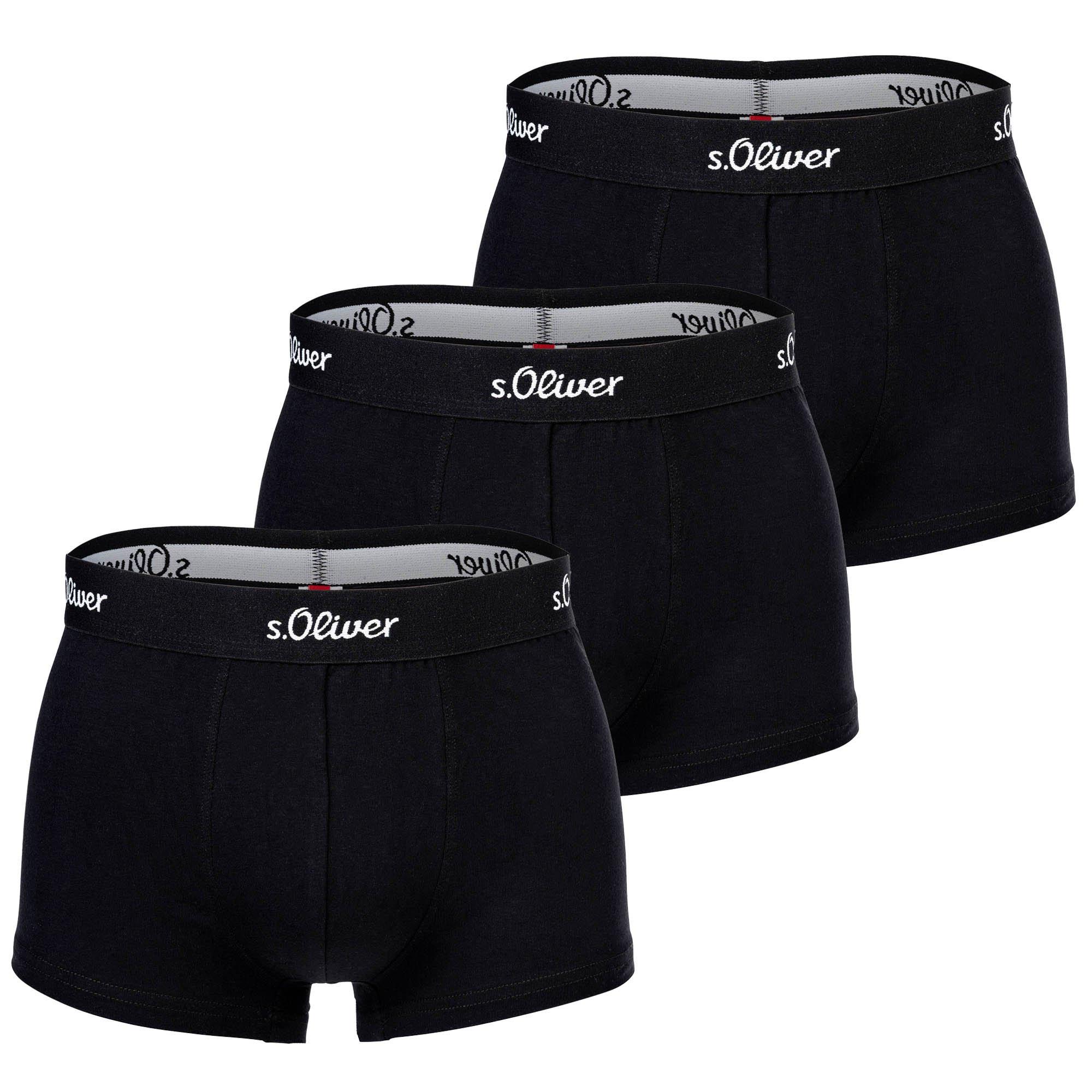s. Oliver Boxershort 3er Pack Stretch