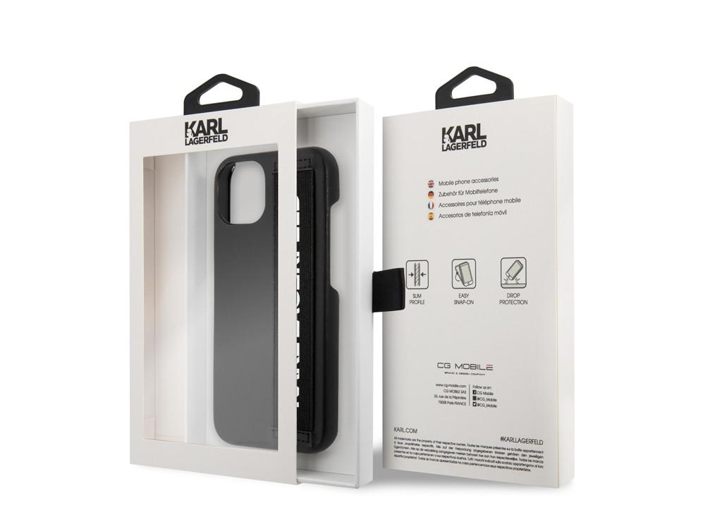 KARL LAGERFELD Hülle Apple iPhone 13 Elastic Strap