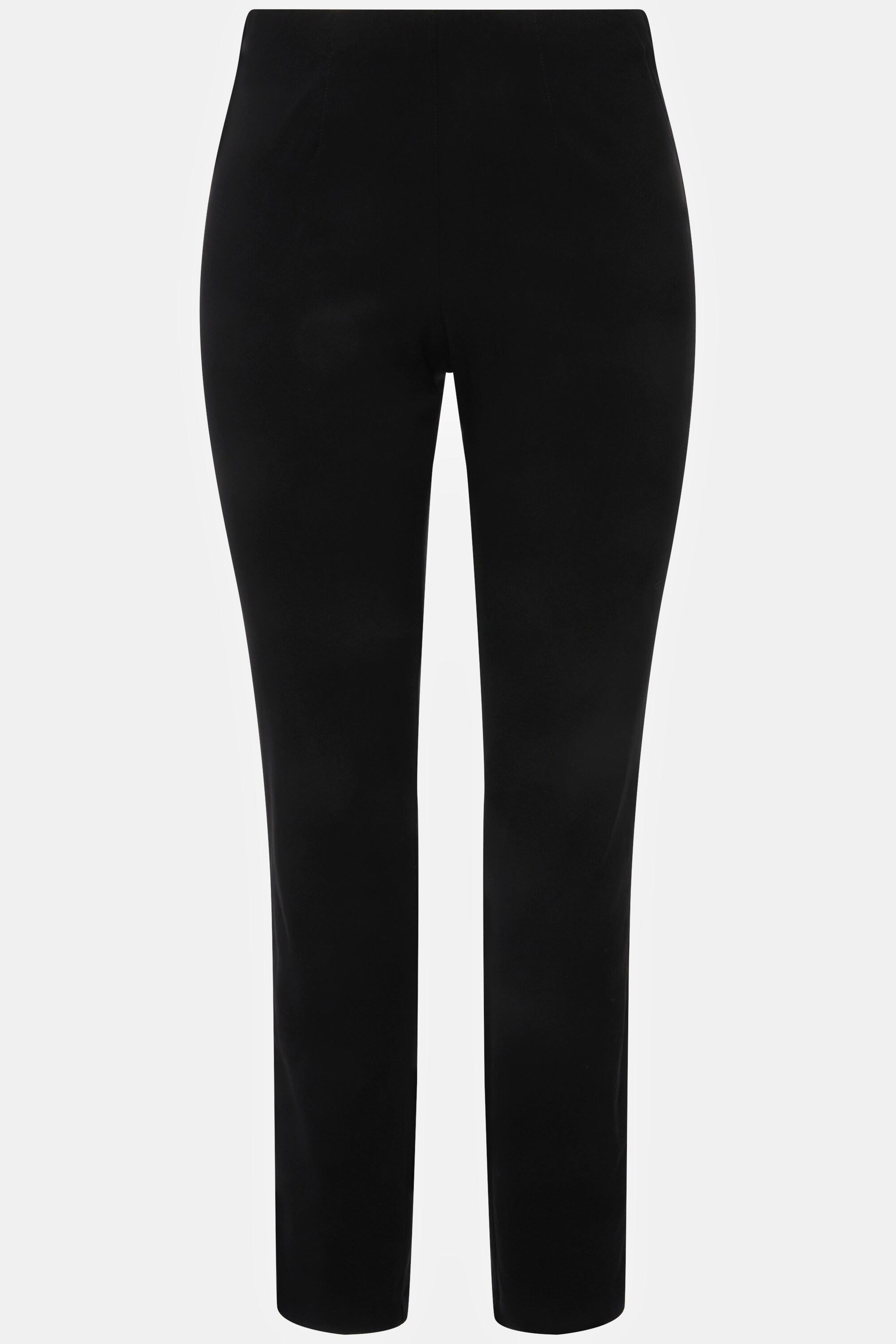 Ulla Popken Bengalinhose Sienna Schmales Bein Gummibund Stretch