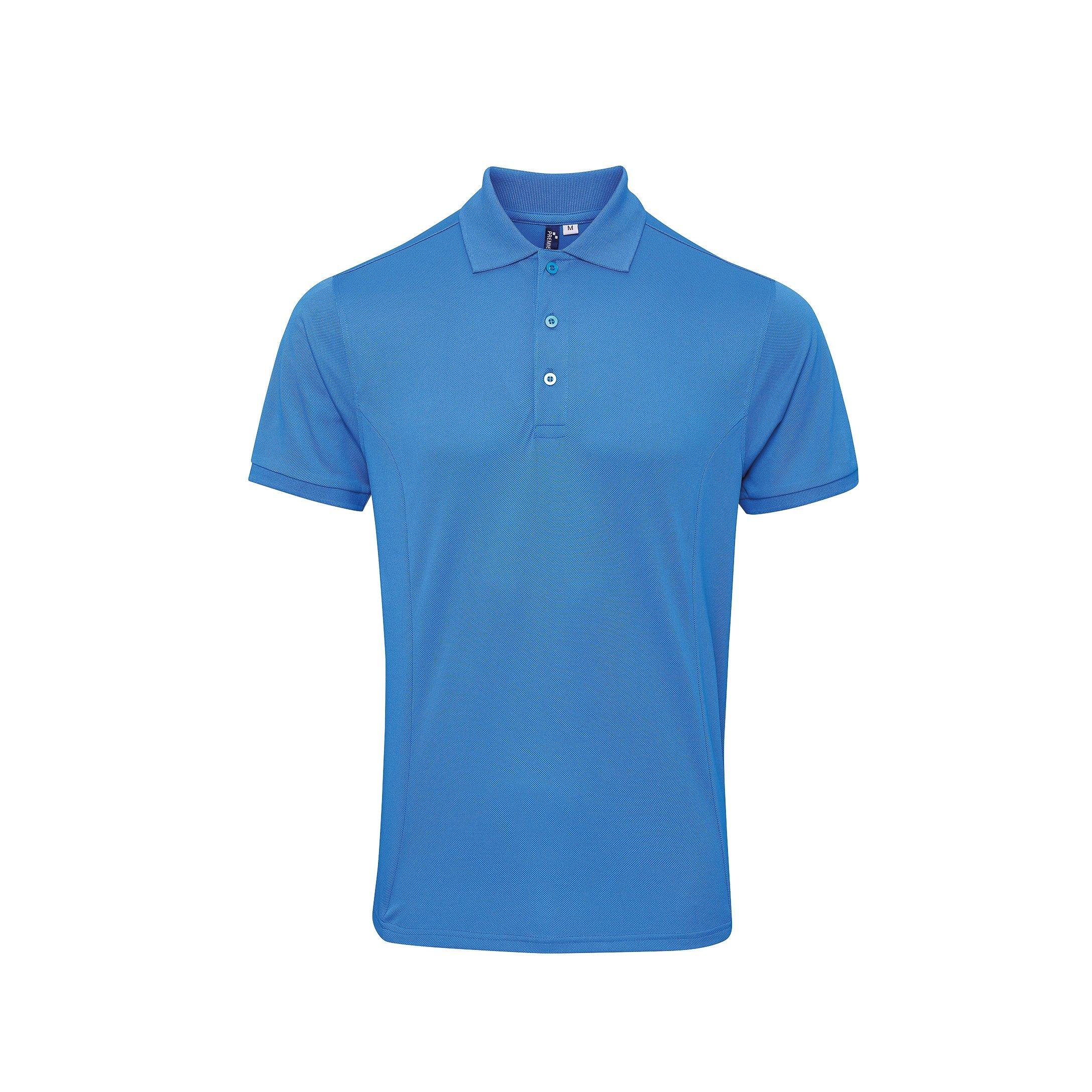 PREMIER Coolchecker Piqué Poloshirt mit CoolPlus