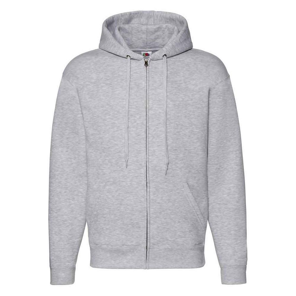 Fruit of the Loom Premium Hoodie mit durchgehendem Reißverschluss