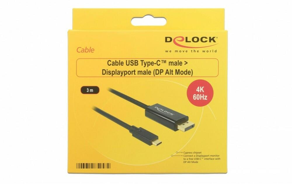 DeLock Kabel USB Type-C - DisplayPort