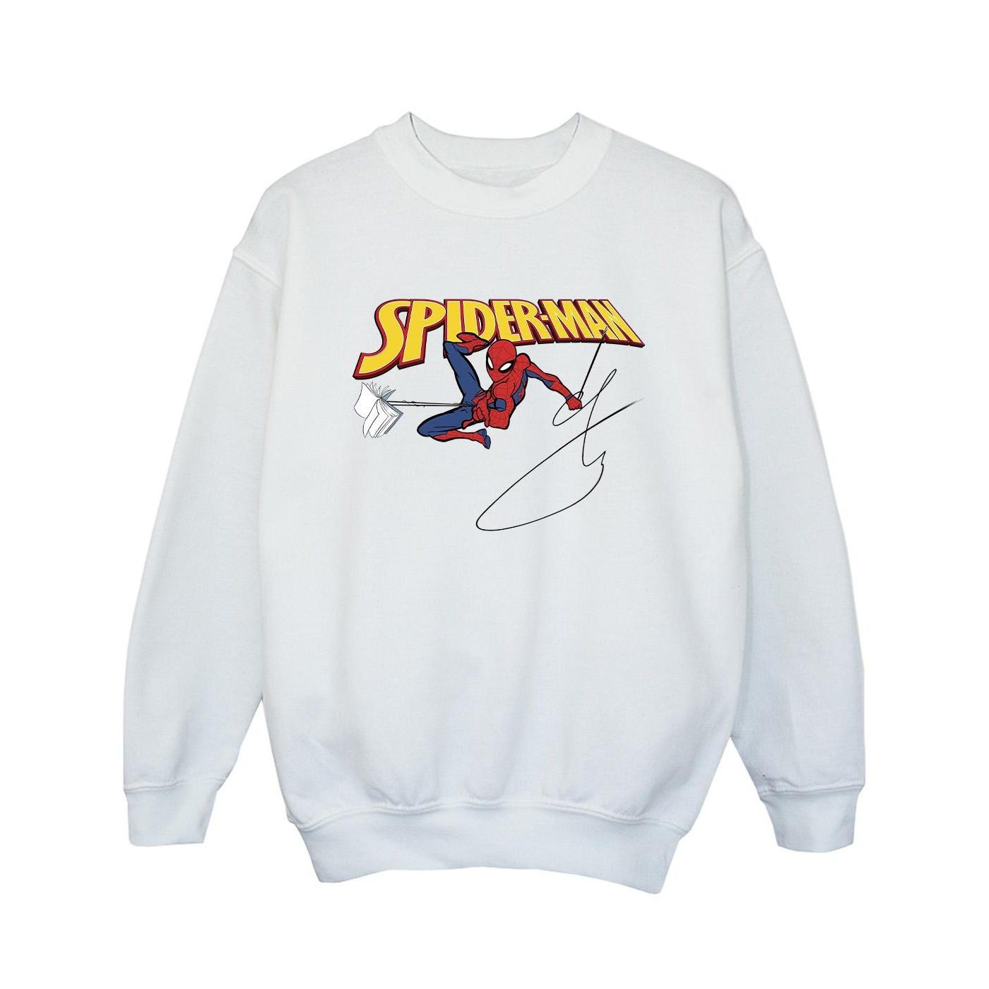 MARVEL With A Book Sweatshirt