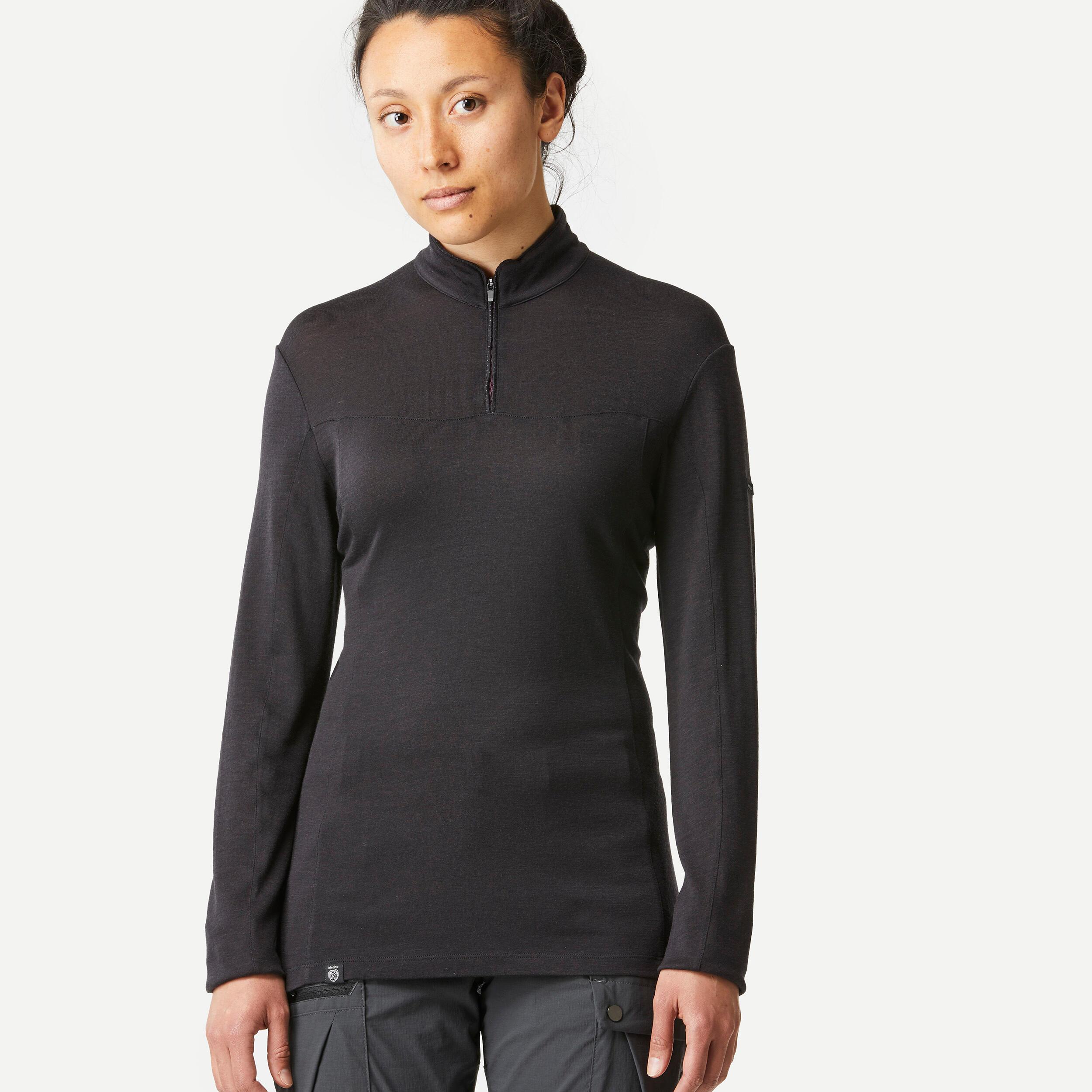 FORCLAZ Langarmshirt - TREK 500 MERINO