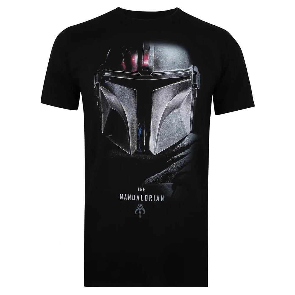 STAR WARS The Mandalorian Helm Print Regular Fit T-Shirt