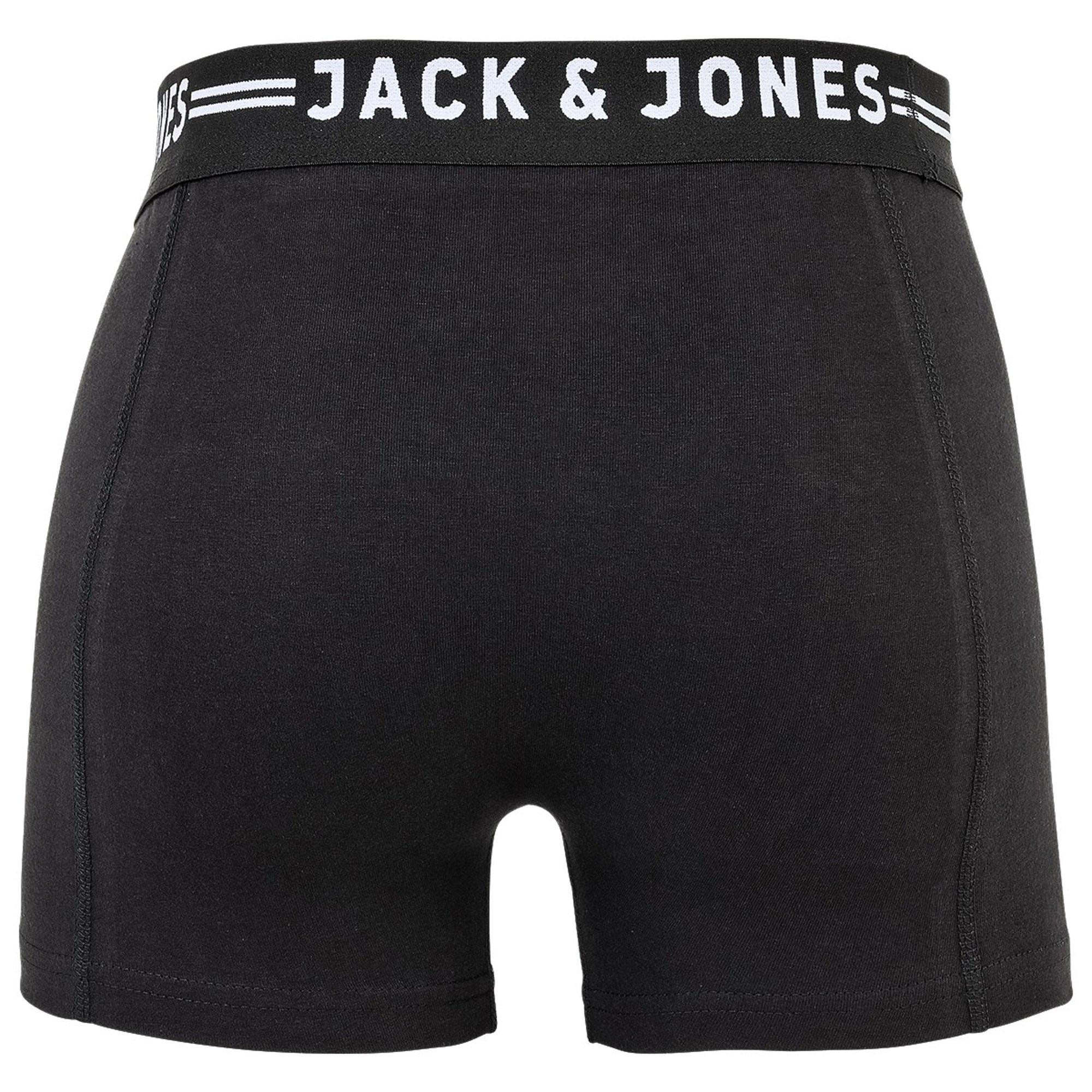 JACK & JONES Boxershort 3er Pack Stretch-SENSE TRUNKS 3 PACK