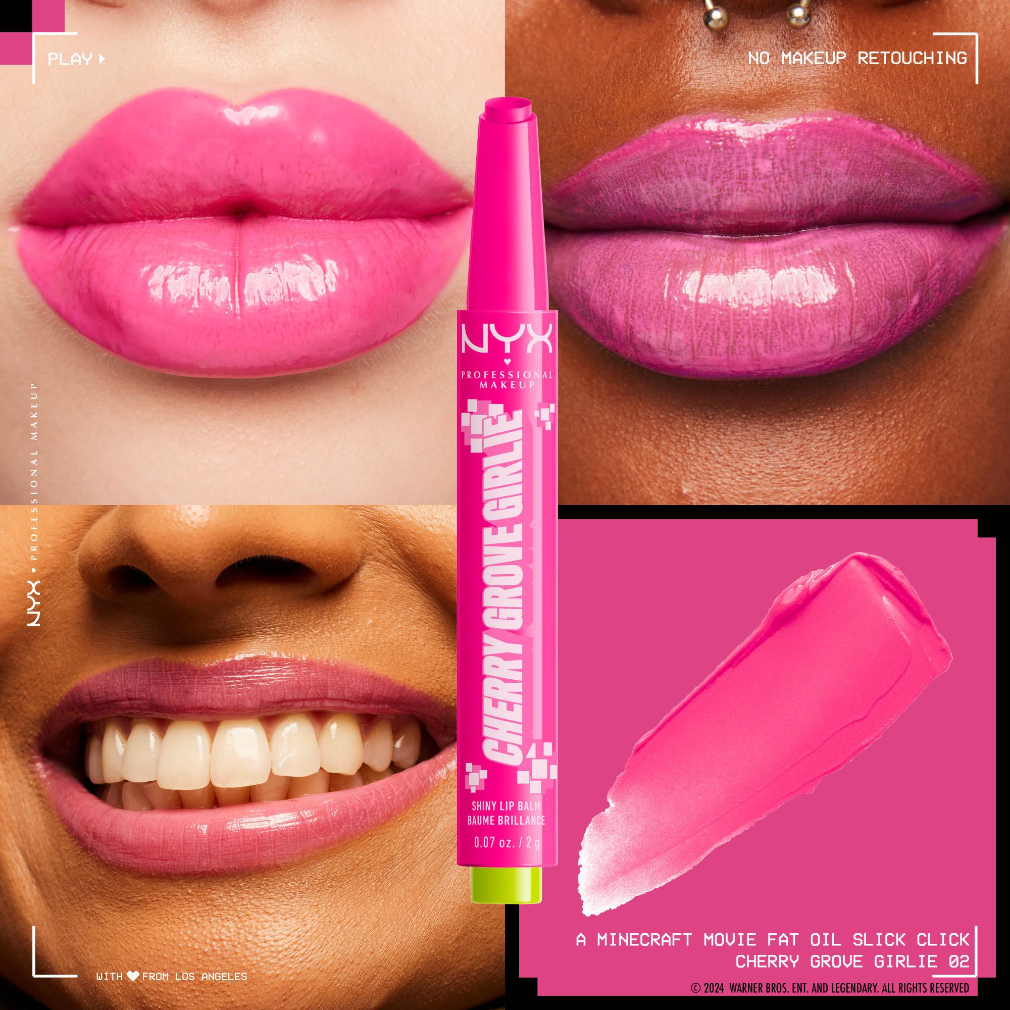 NYX-PROFESSIONAL-MAKEUP Minecraft Fat Oil Slick Click Lipbalm