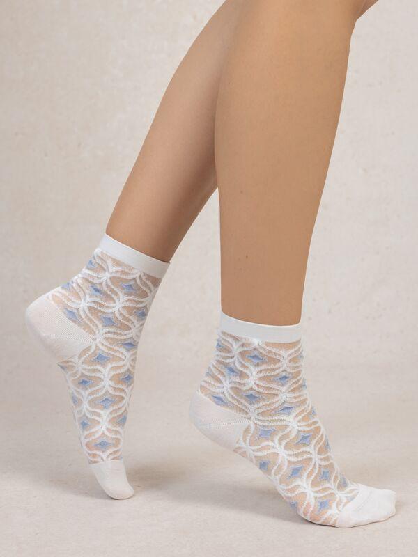 BLEU FORET Söckchen Transparent