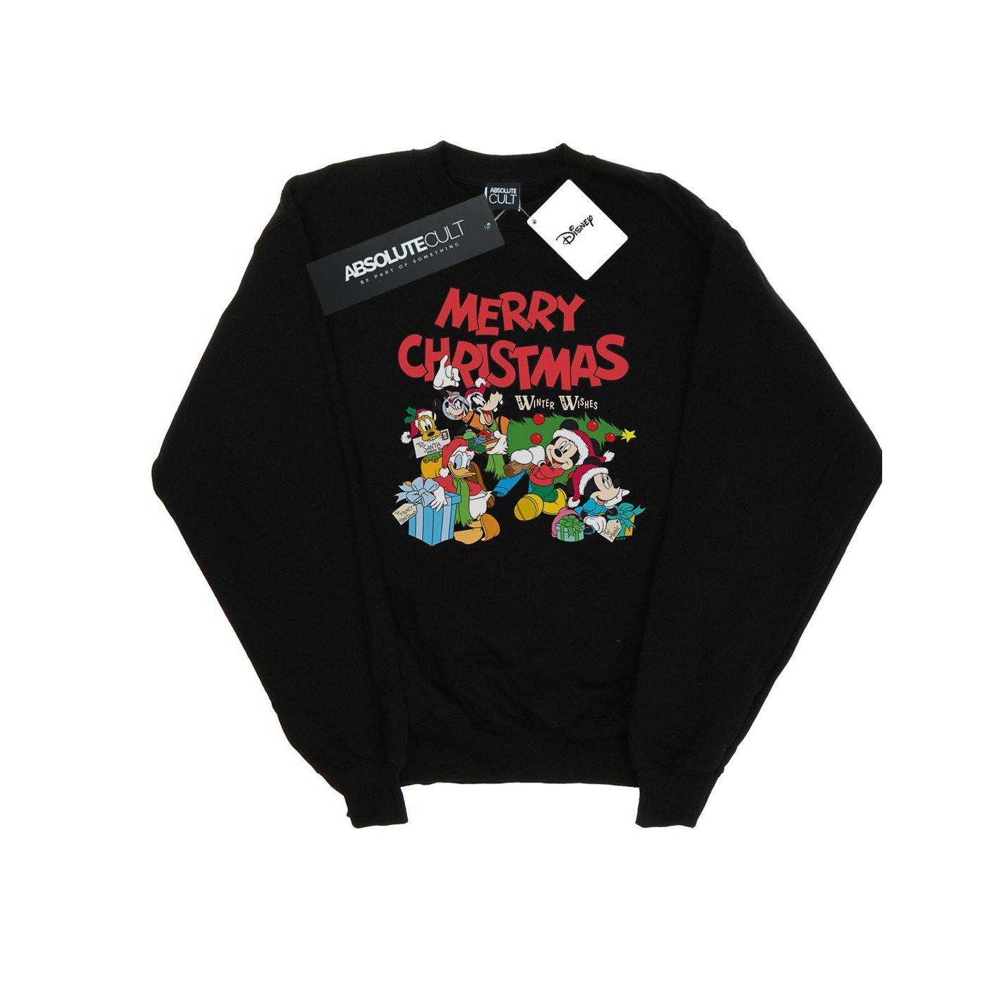 Disney Mickey Mouse And FriendsWinter Wishes Sweatshirt
