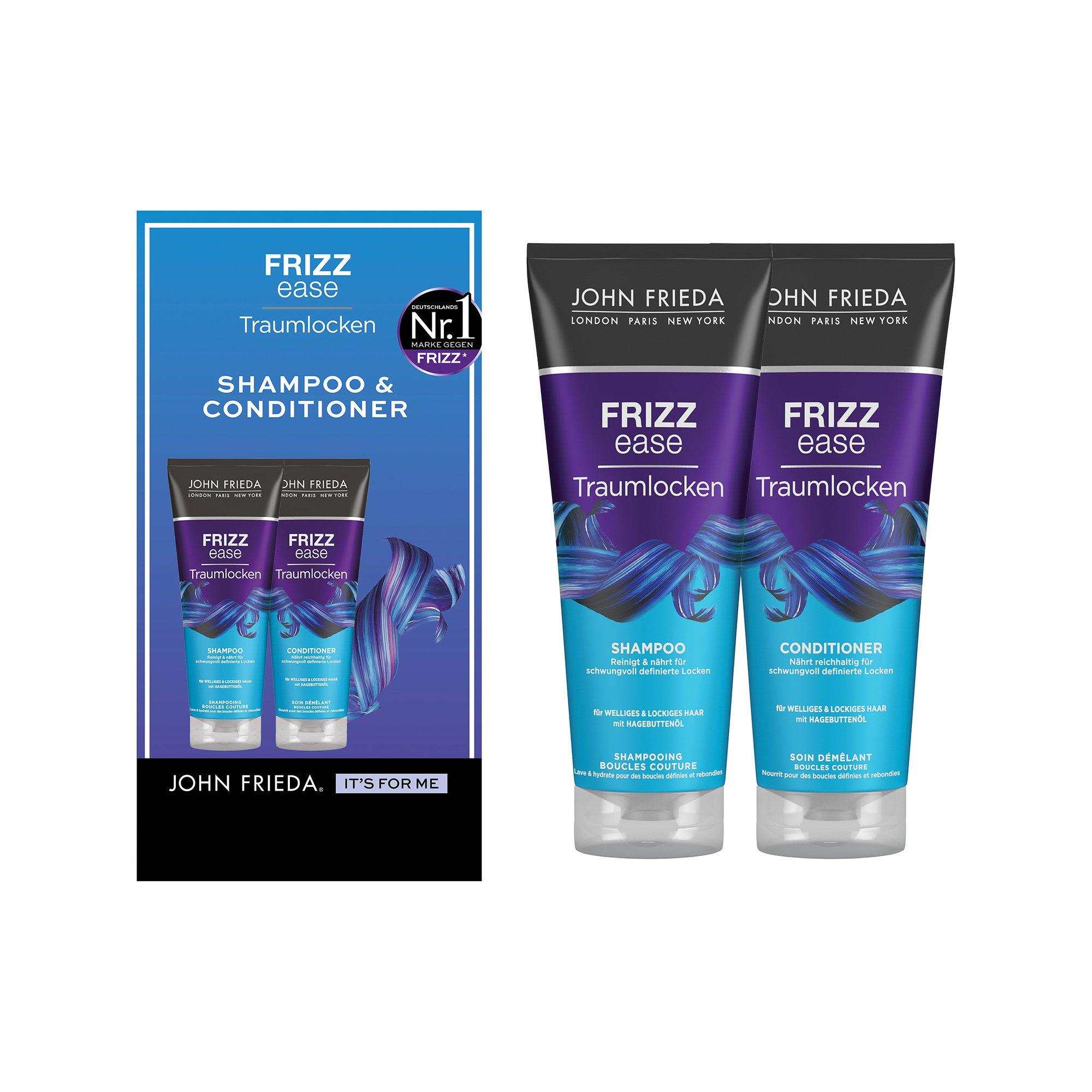 JOHN FRIEDA Frizz Ease Duo Traumlocken Shampoo + Conditioner