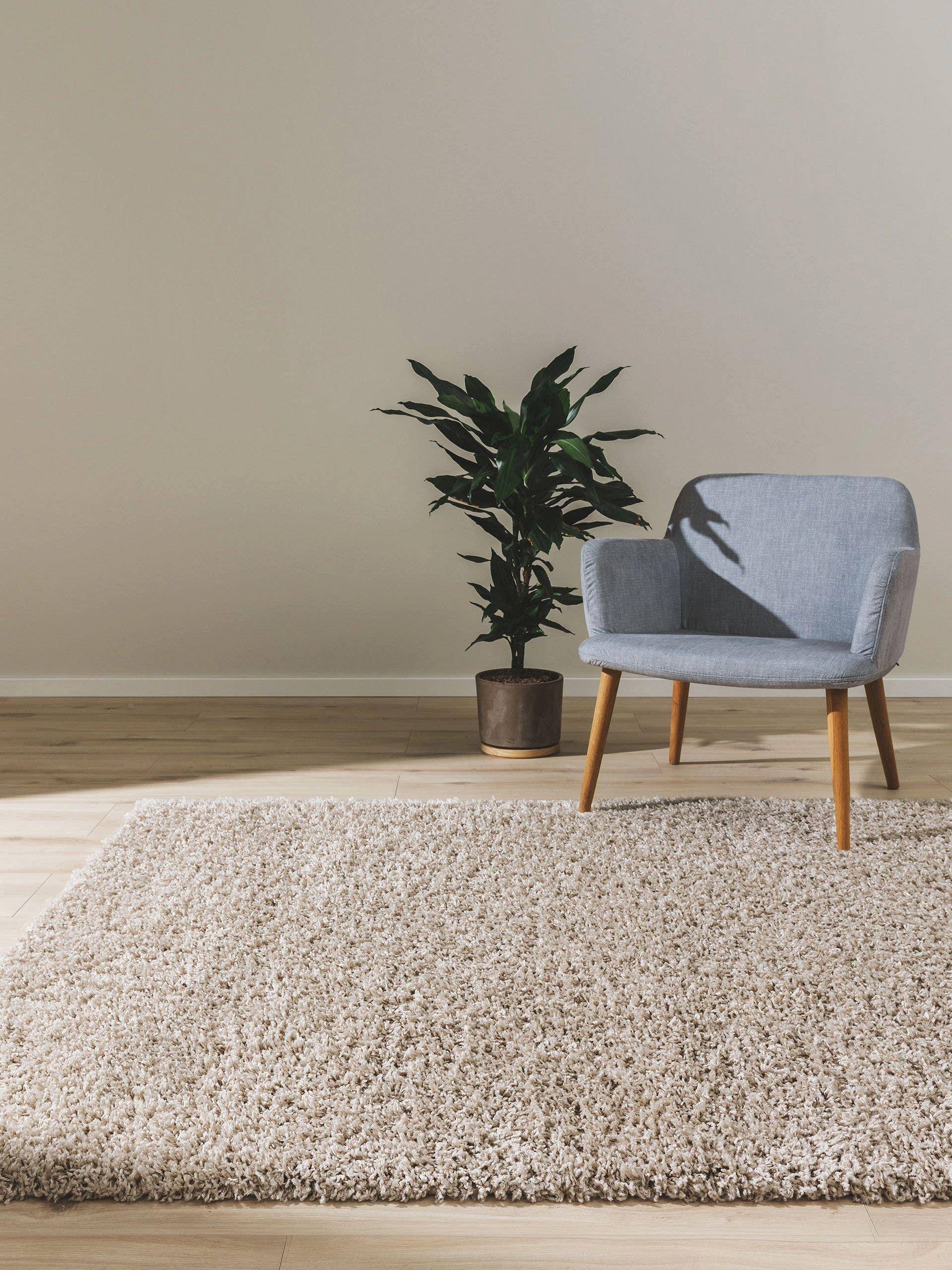 Benuta Hochflorteppich Soho Beige