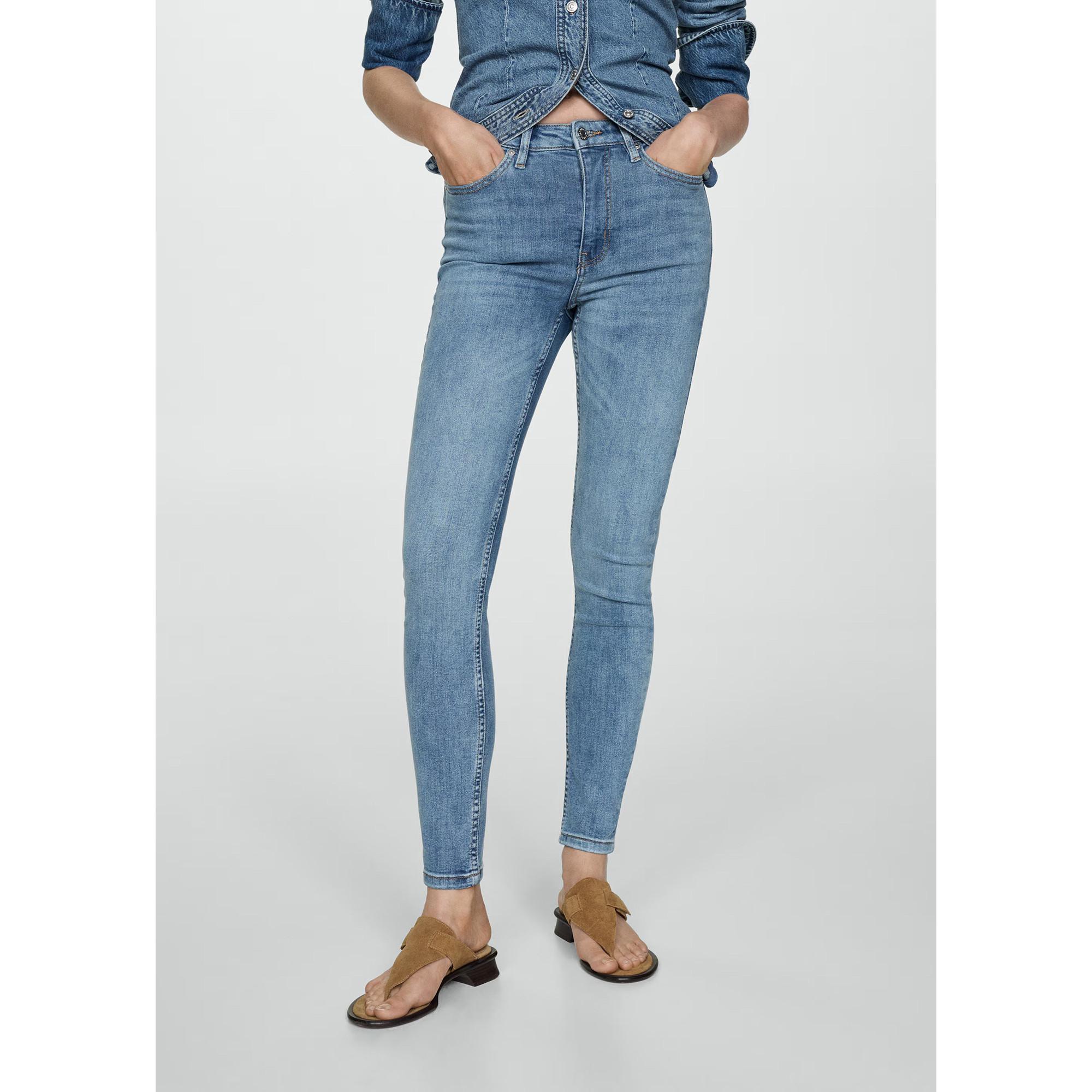 MANGO Abby Skinny Fit High-Waist Jeans