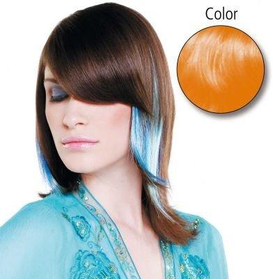 BALMAIN Straight Fantasy 45cm fresh orange 10 Stück Echthaar