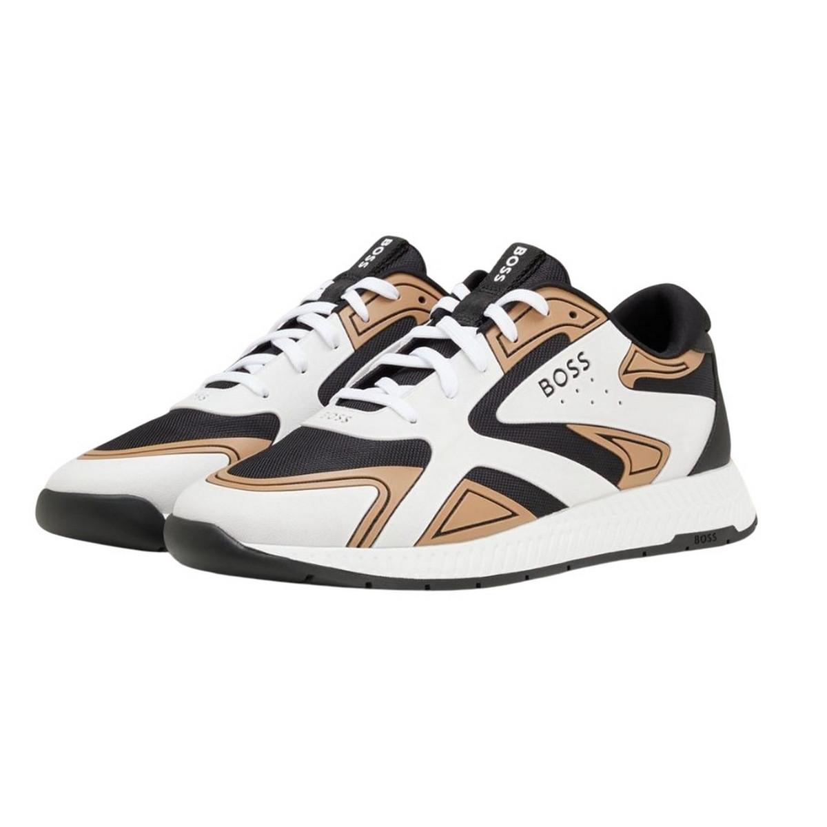 BOSS Sneaker Titanium, Leder