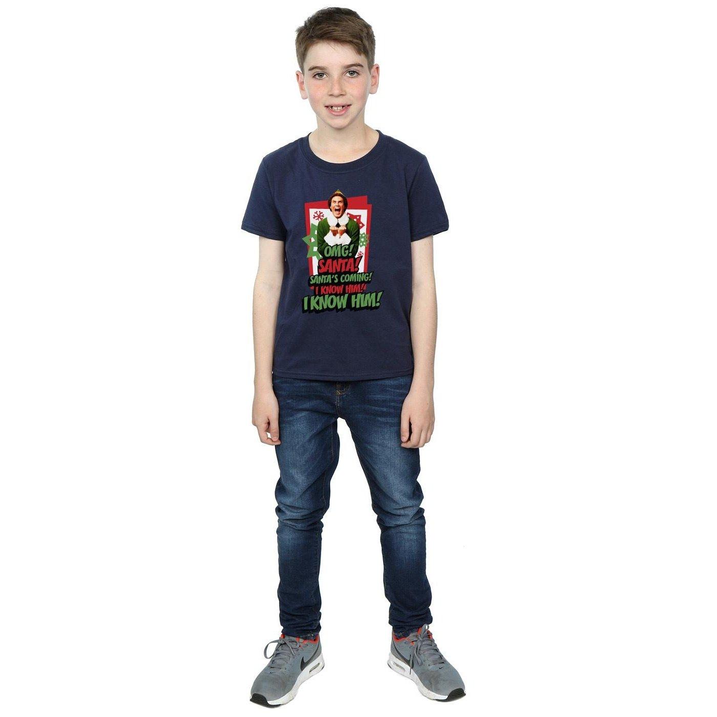 Elf OMG Santa TShirt