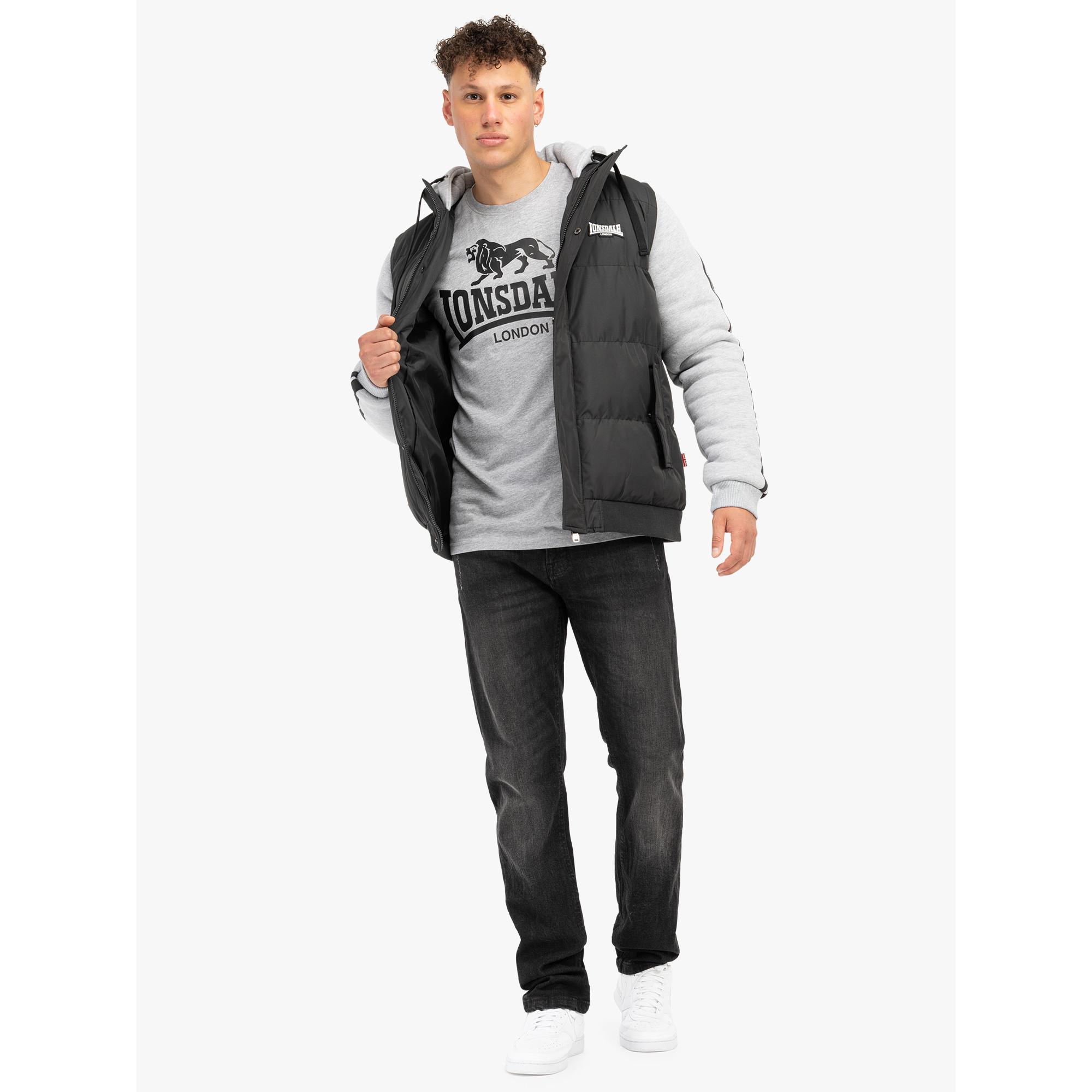 LONSDALE daunenjacke mit kapuze dowpot