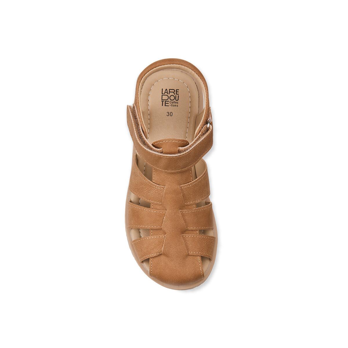 La Redoute Collections Sandalen mit Klettverschluss